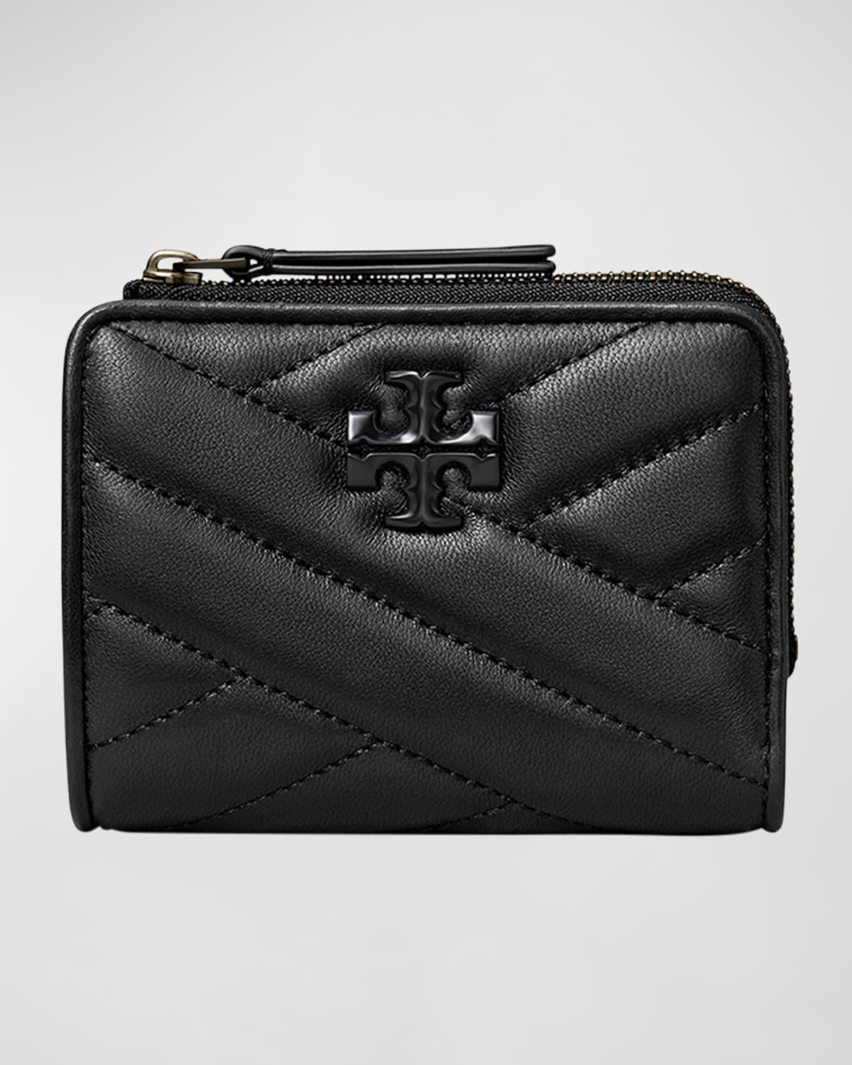 Tory Burch Kira Bifold Chevron-Quilted Leather Wallet