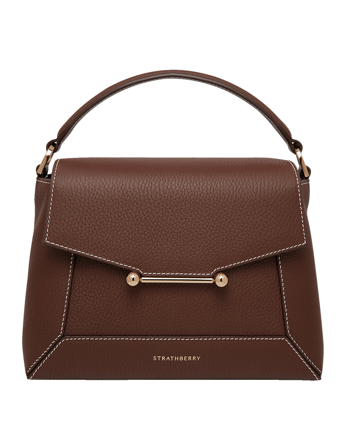 STRATHBERRY Mosaic Calf Leather Top-Handle Bag