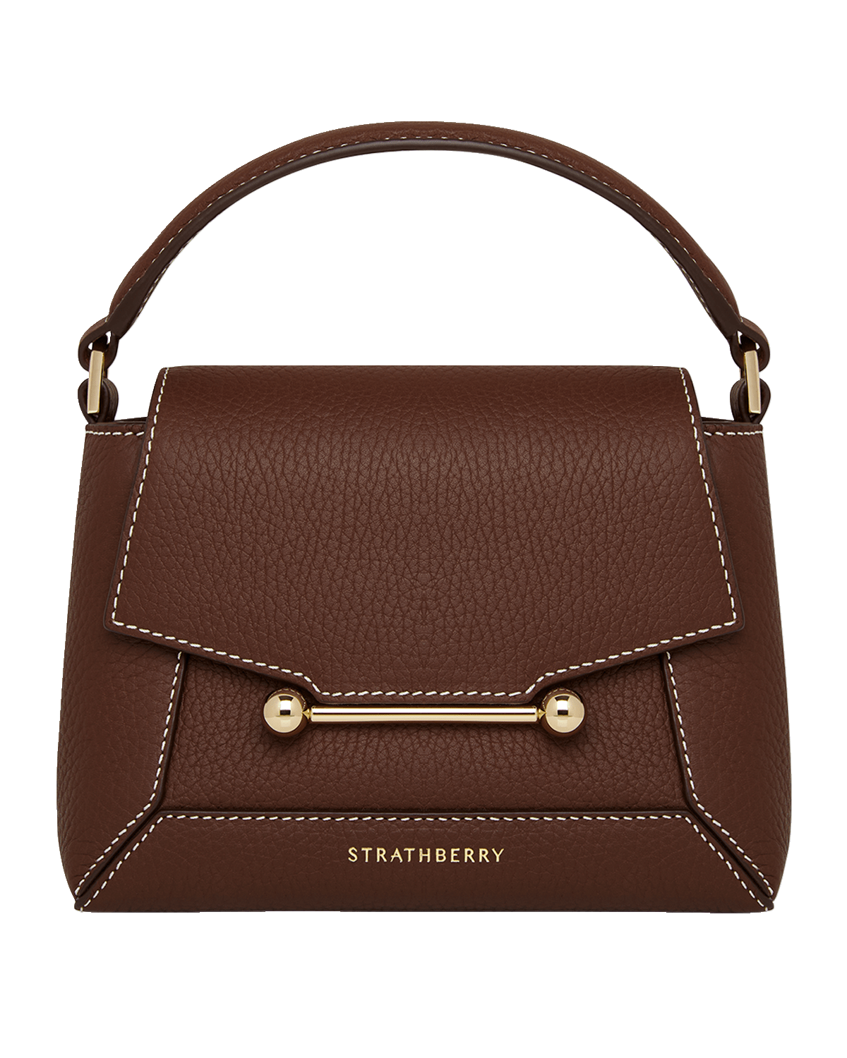 STRATHBERRY Mosaic Nano Leather Top-Handle Bag
