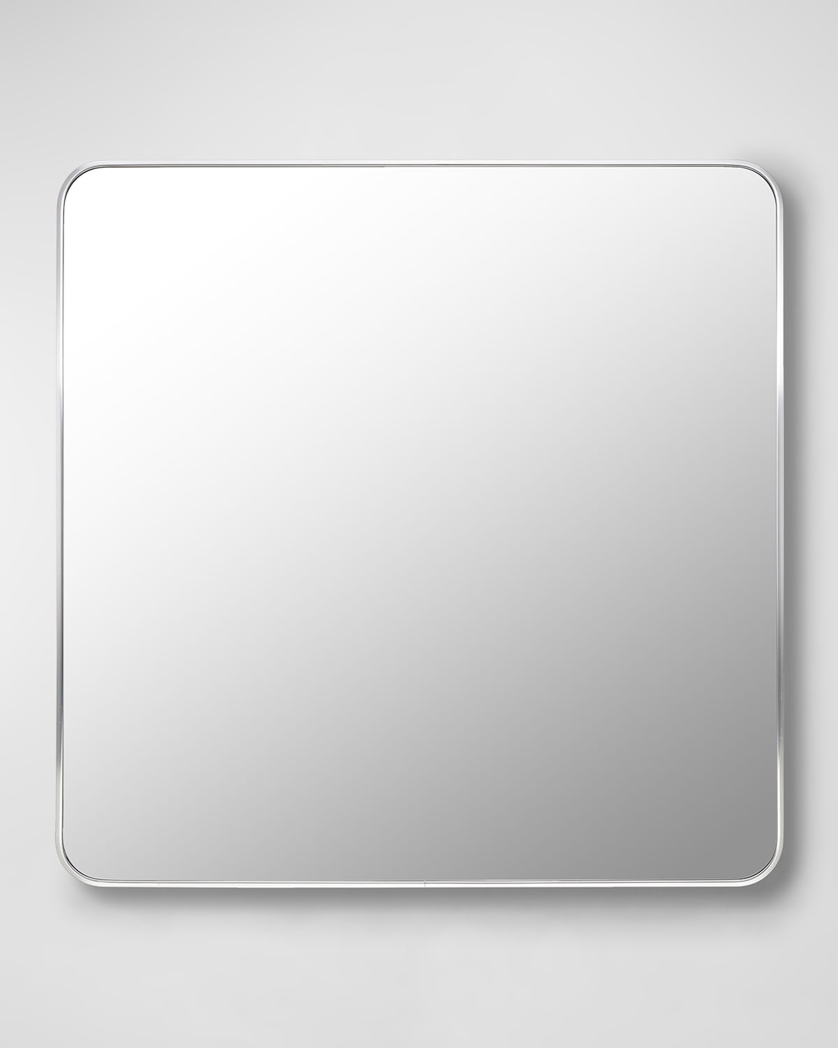 Surya Aranya 32" Square Wall Mirror, Silver