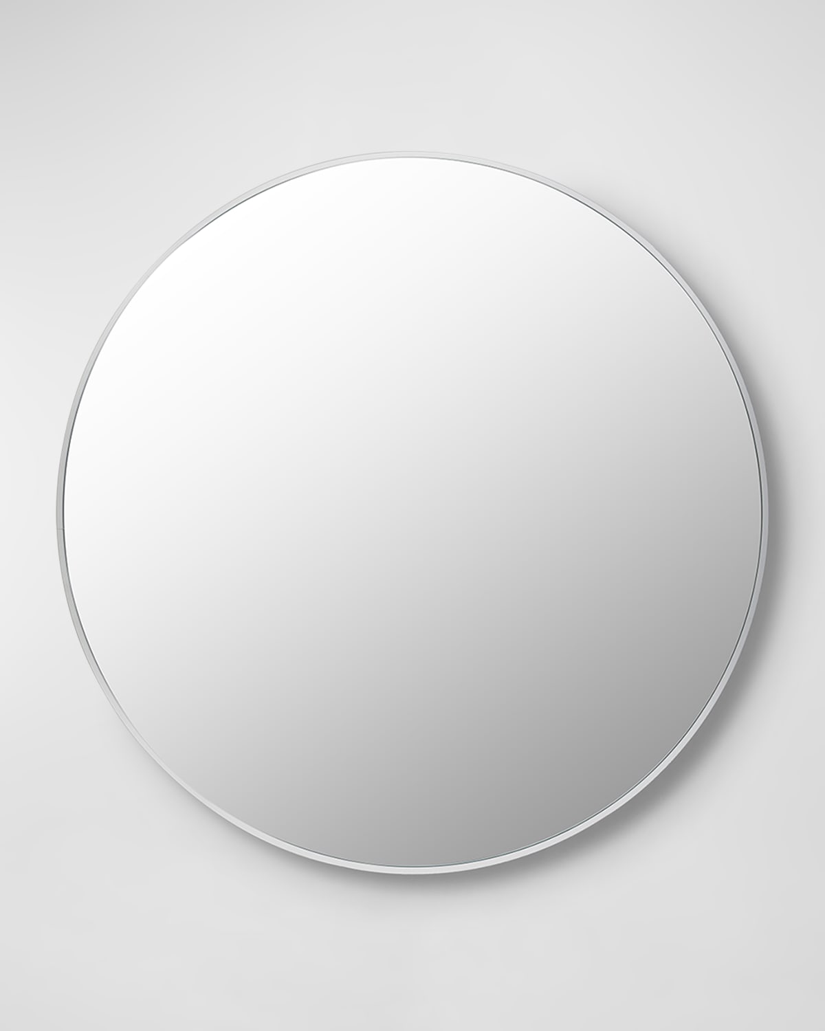 Surya Aranya 36" Round Wall Mirror, White