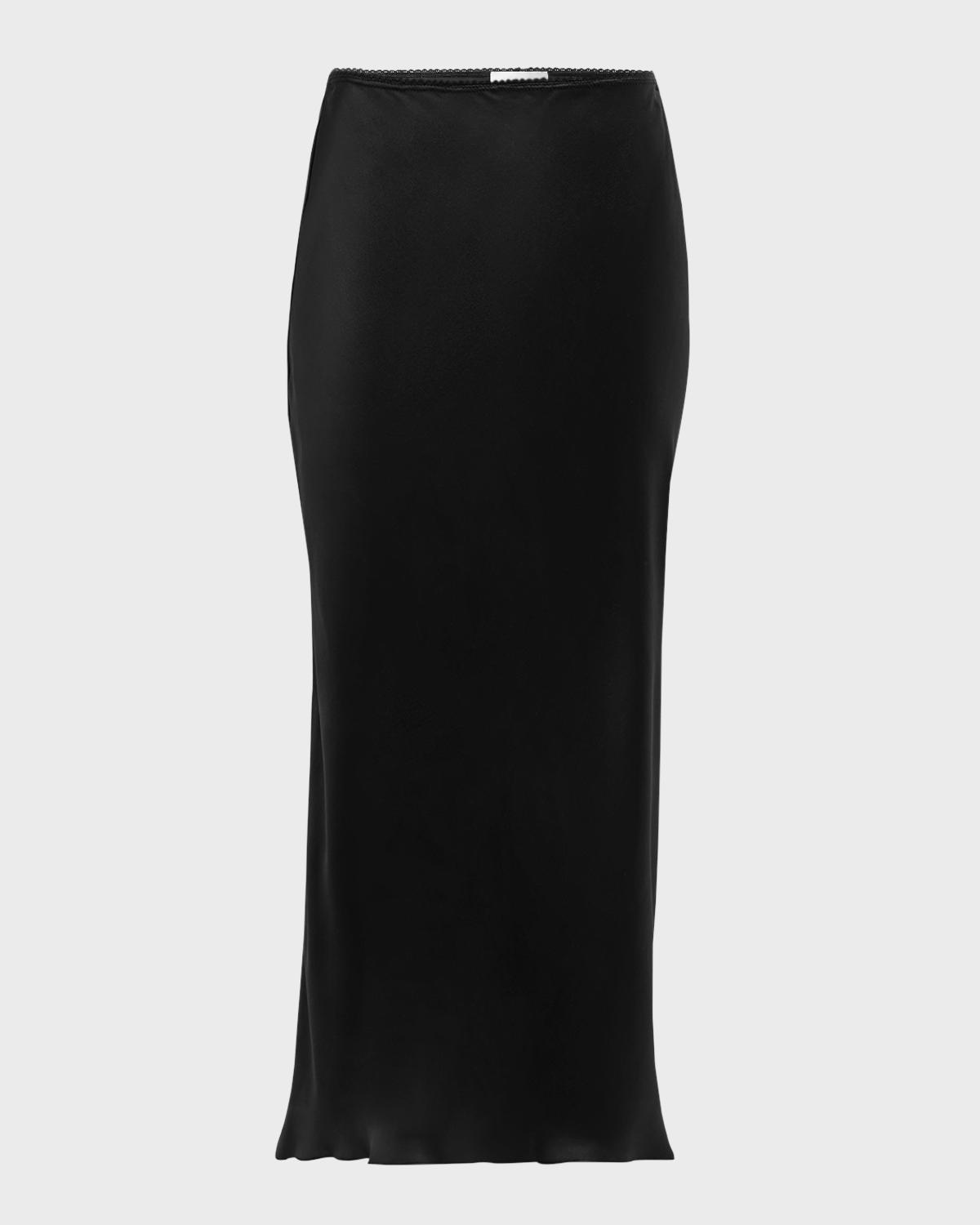 Sablyn Miranda Silk Midi Skirt