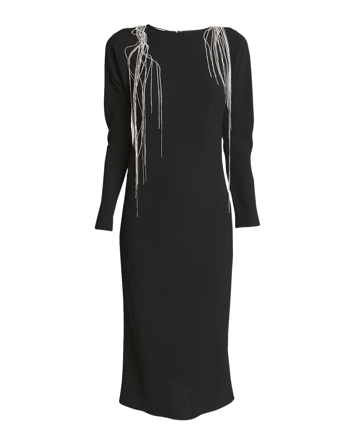 Dries Van Noten Davion Crystal Embellished Midi Dress