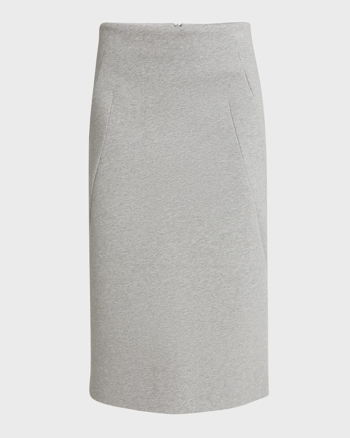 Dries Van Noten Hubyl Heathered Midi Skirt