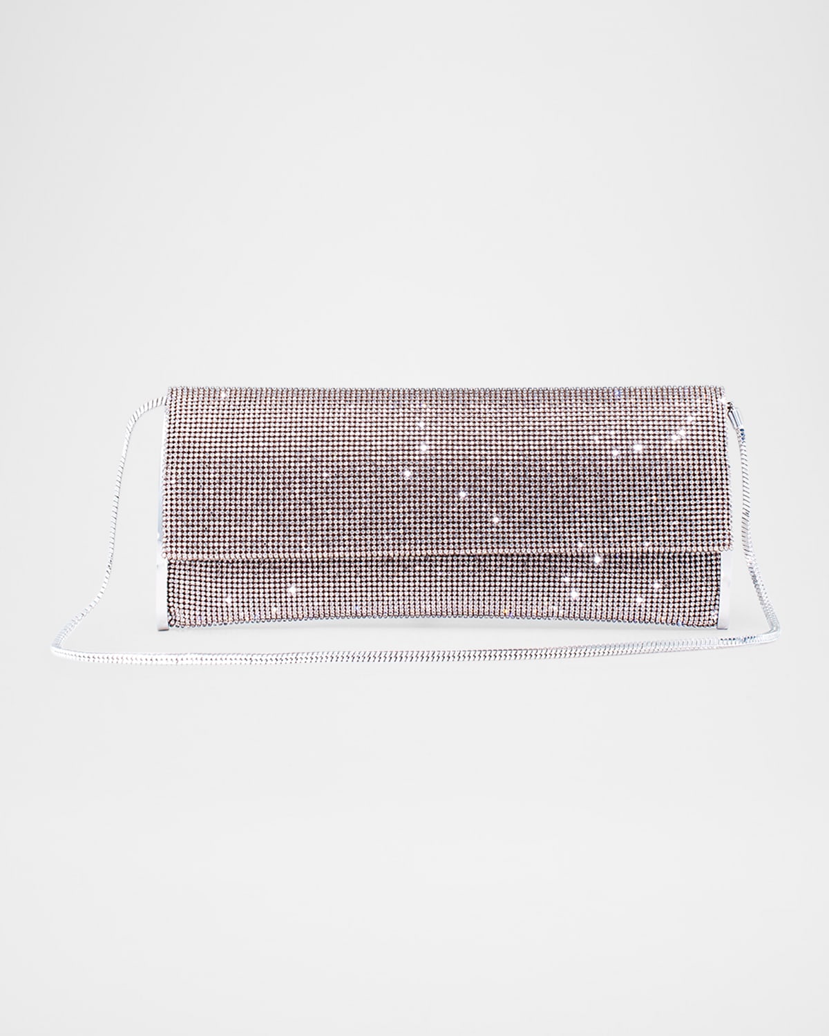 Benedetta Bruzziches Kate Mesh Crystals Clutch Bag