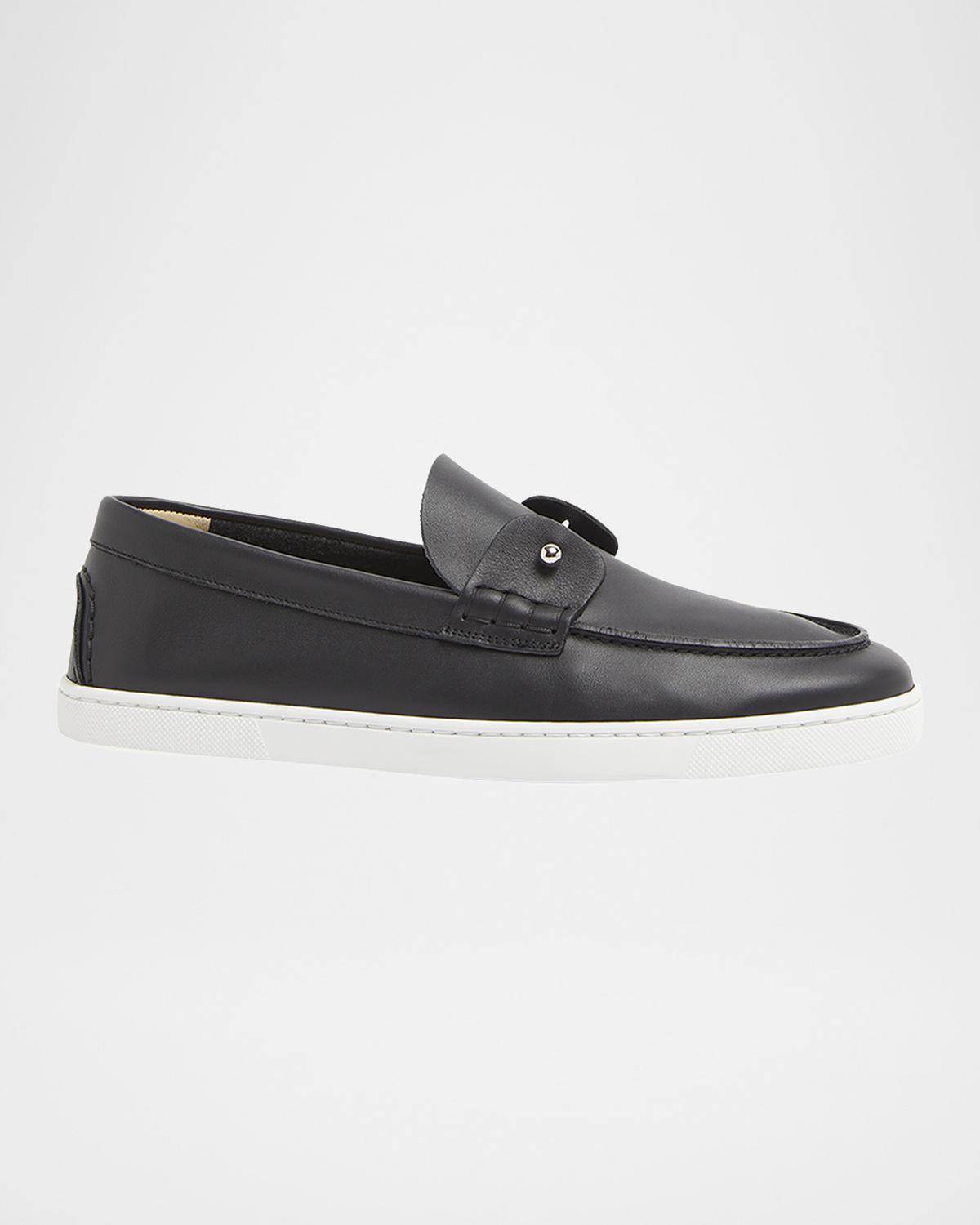 Christian Louboutin Men's Chambeliboat Leather Slip-On