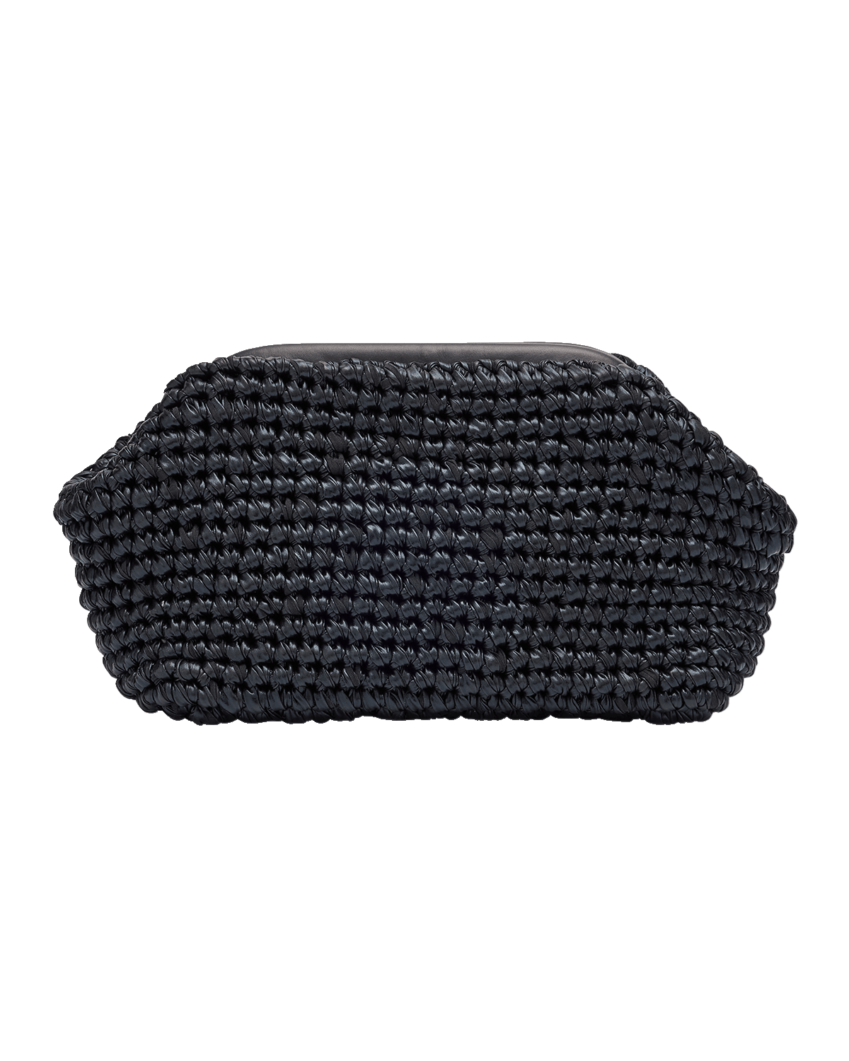 BTB Los Angeles Nova Woven Metallic Leather Clutch Bag