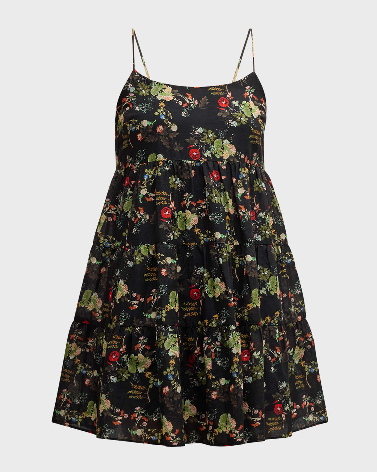 Alice + Olivia Collen Spaghetti-Strap Mini Dress