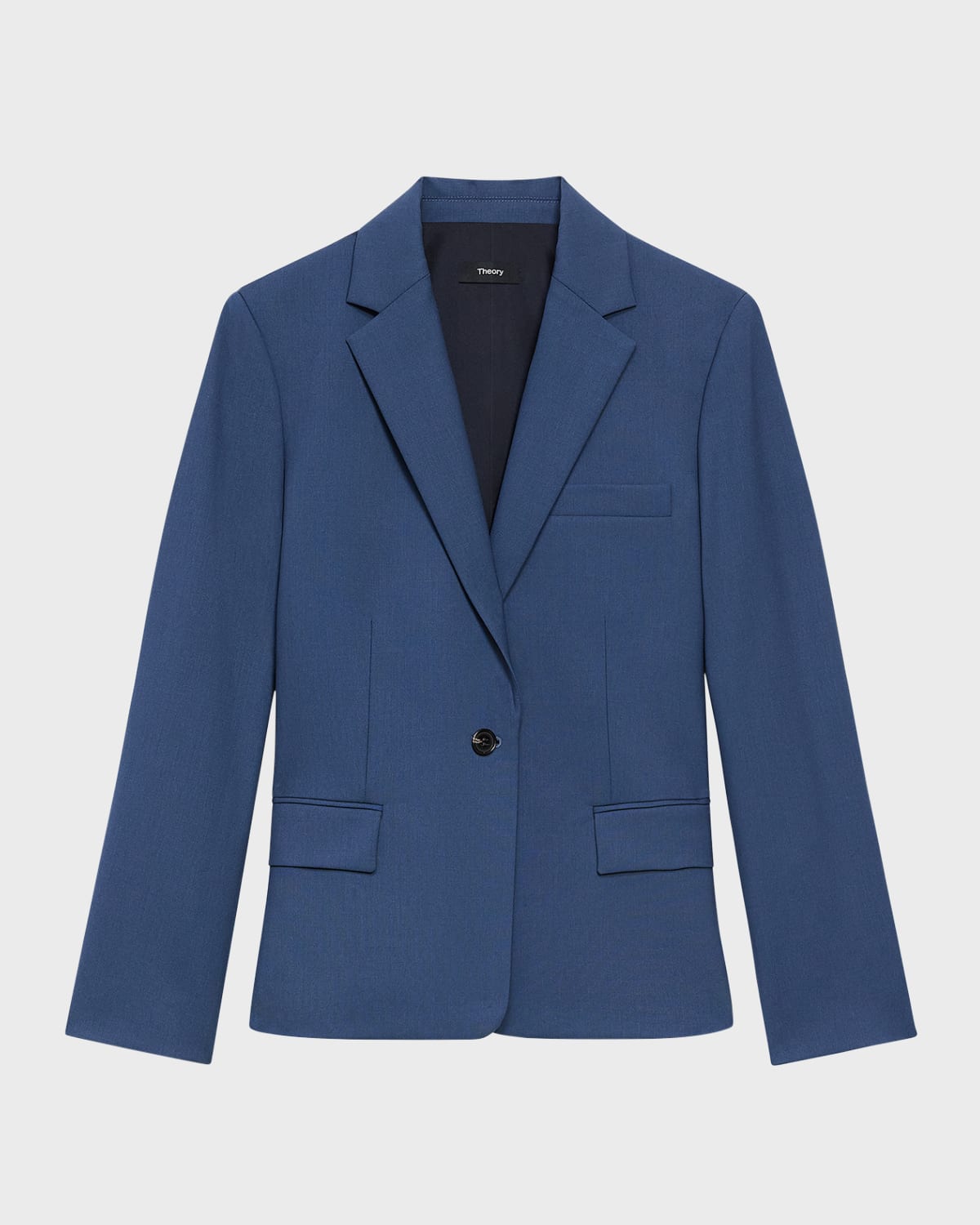 Theory Sculpted Knit Twill 2 Jacket Neiman Marcus