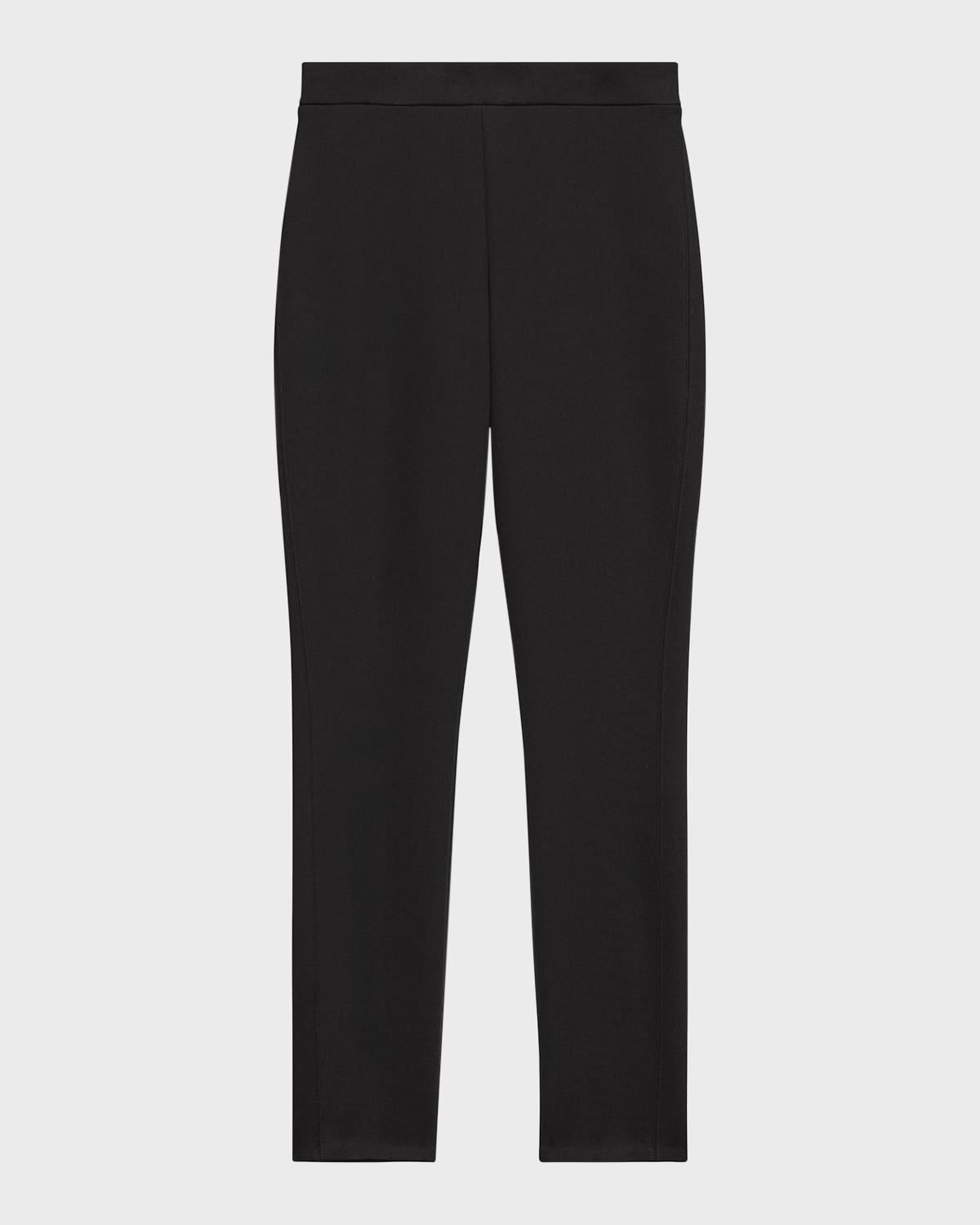 Theory Adbelle Core Scuba High-Waist Ankle Leggings