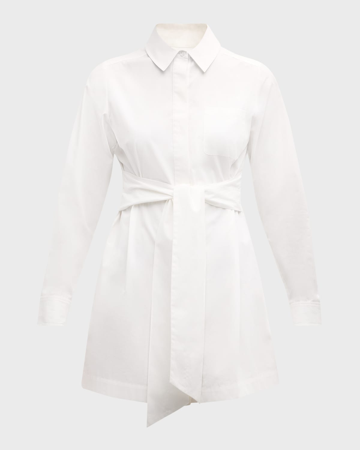 Toccin Gabriella Tie-Front Shirtdress