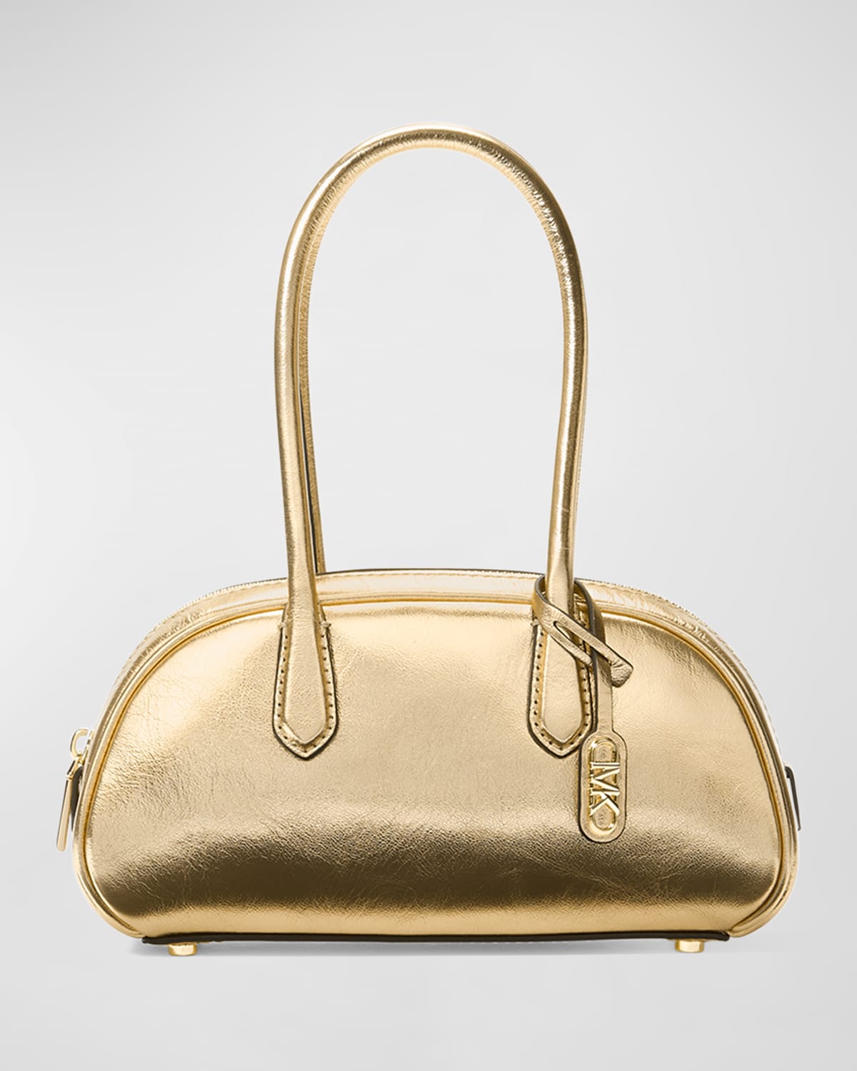 MICHAEL Michael Kors Lulu Metallic Leather Shoulder Bag