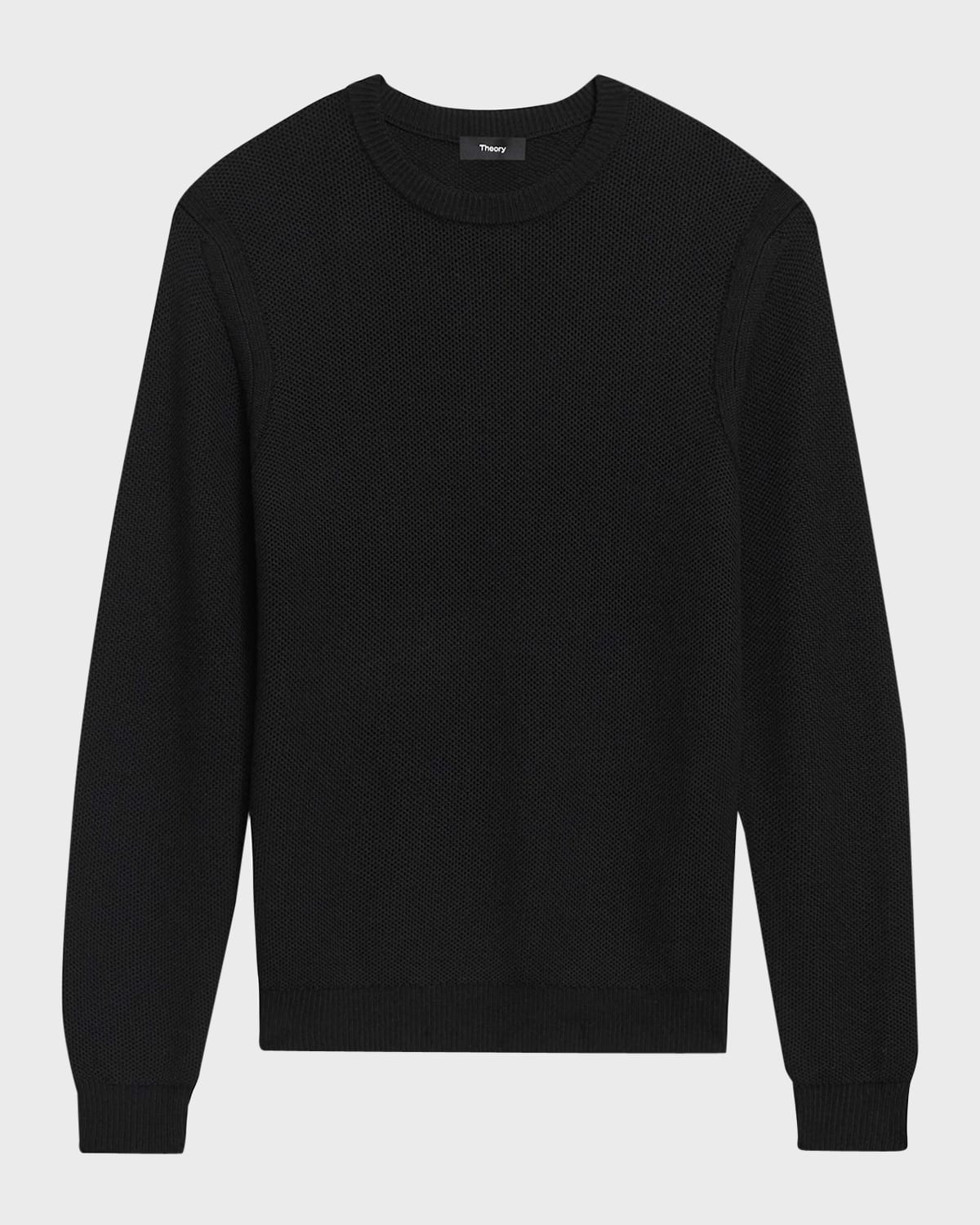 Theory Men s Riland Breach Crewneck Sweater Neiman Marcus