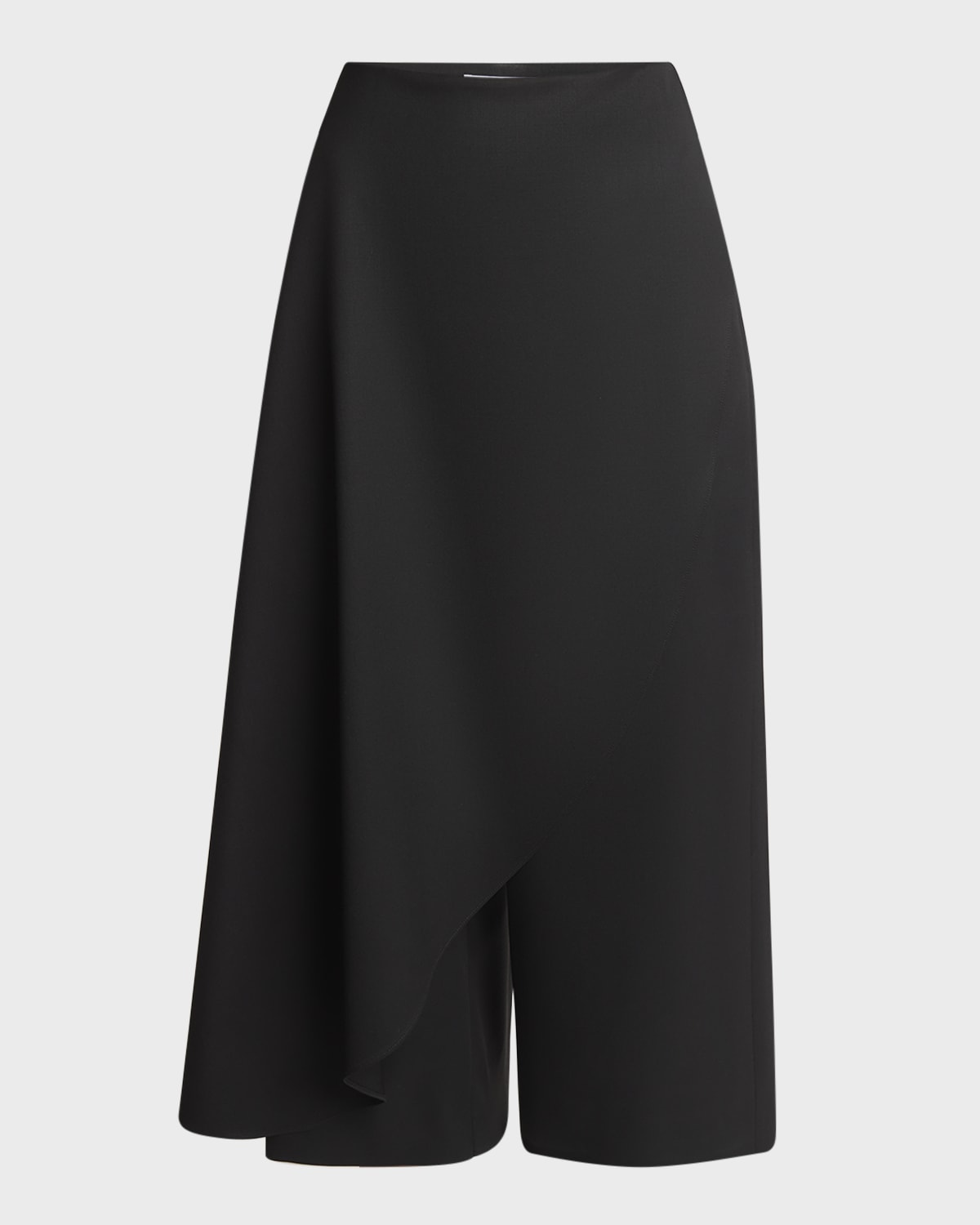ALAIA Draped Skirt Wool Pants