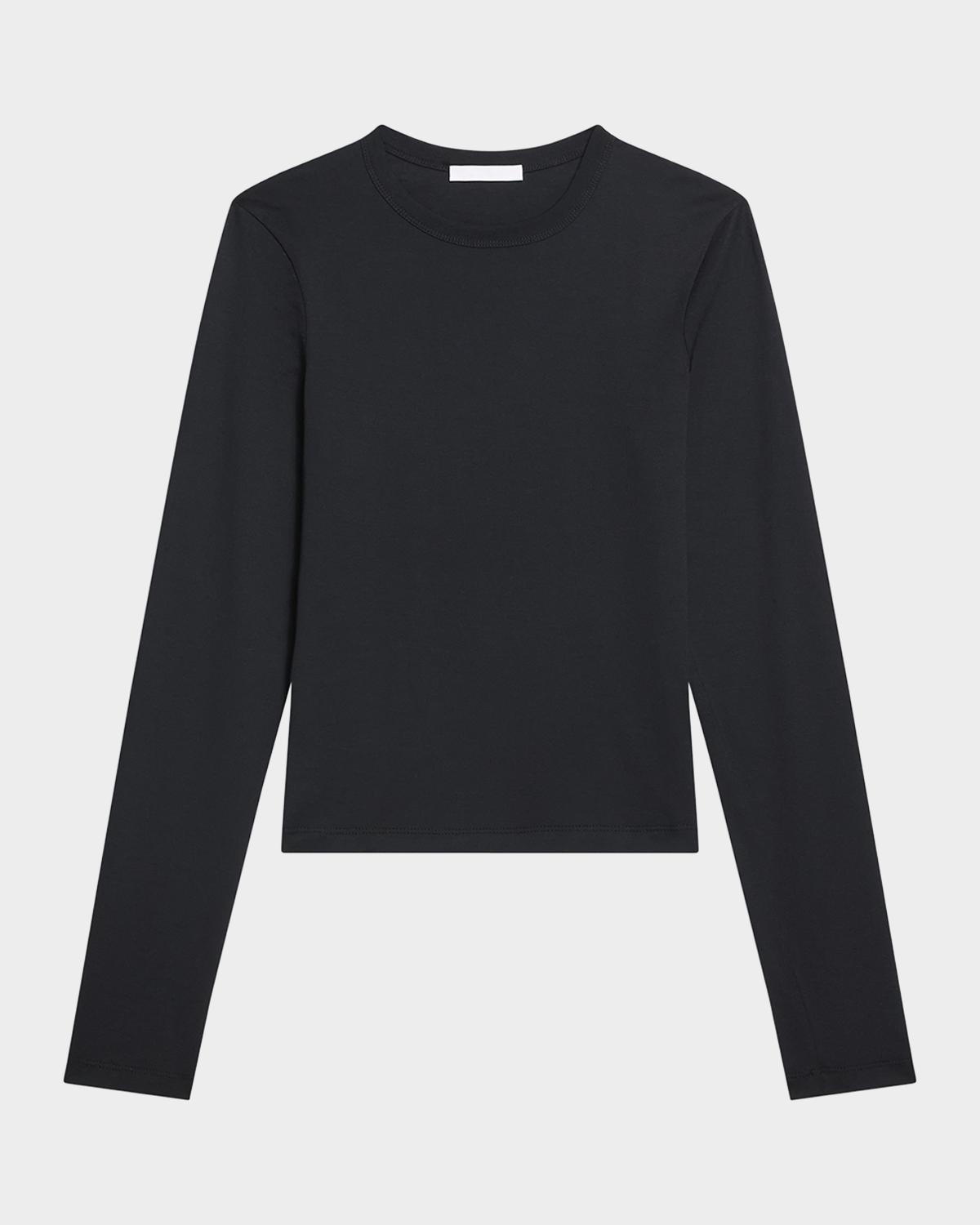 Helmut Lang Slim Long-Sleeve Logo Tee