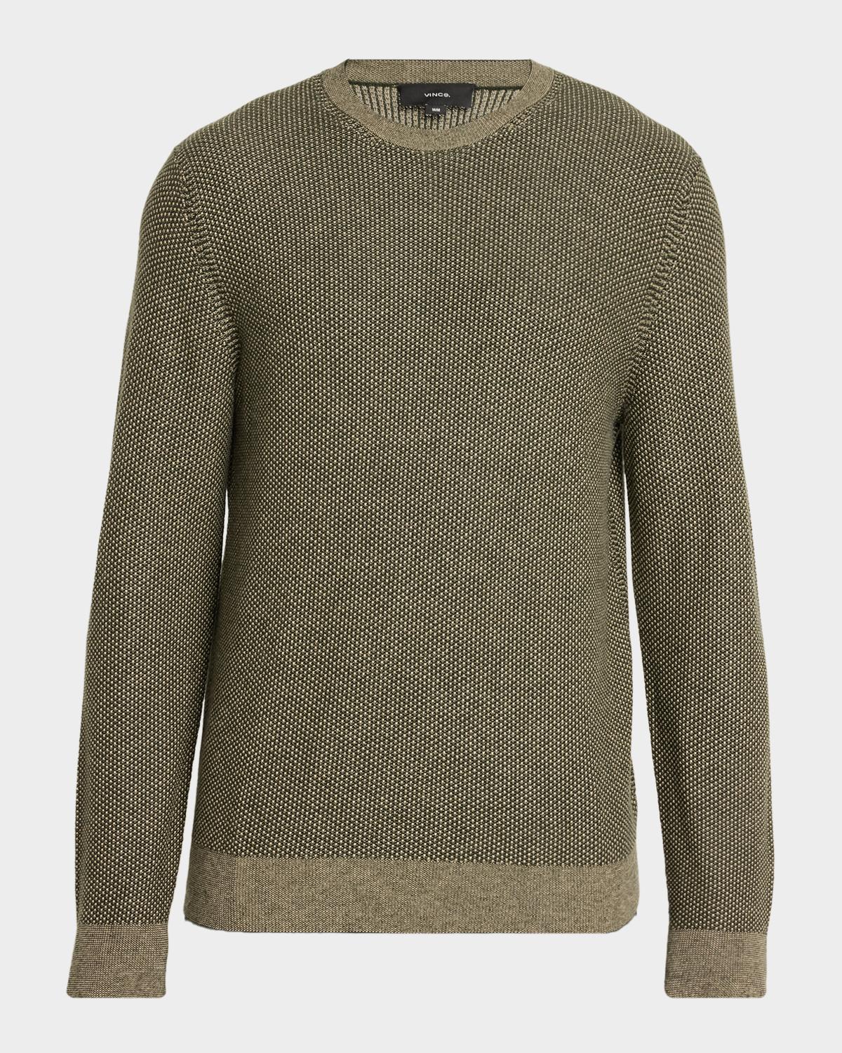 Vince Men's Geometric Jacquard Sweater