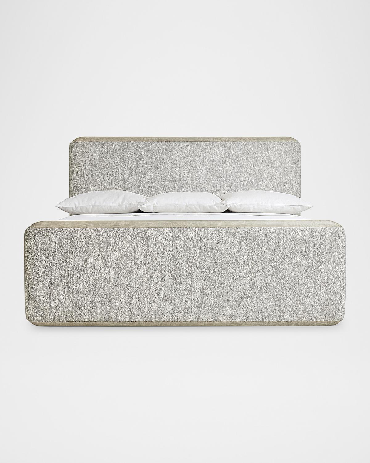 Arcadia Upholstered Queen Panel Bed