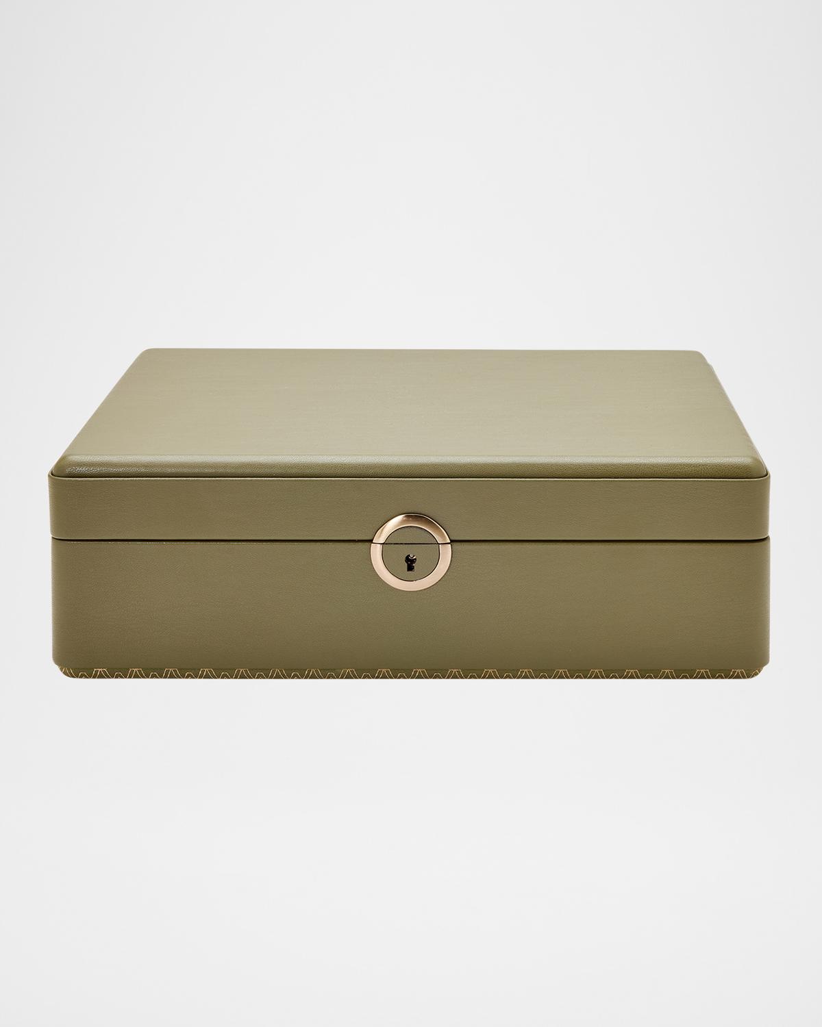 WOLF Earth 5-Piece Watch Box with Storage