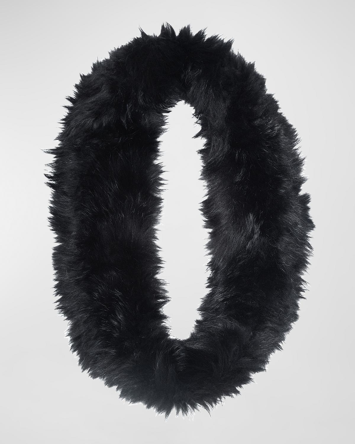 Gorski Select Lamb Shearling Infinity Scarf