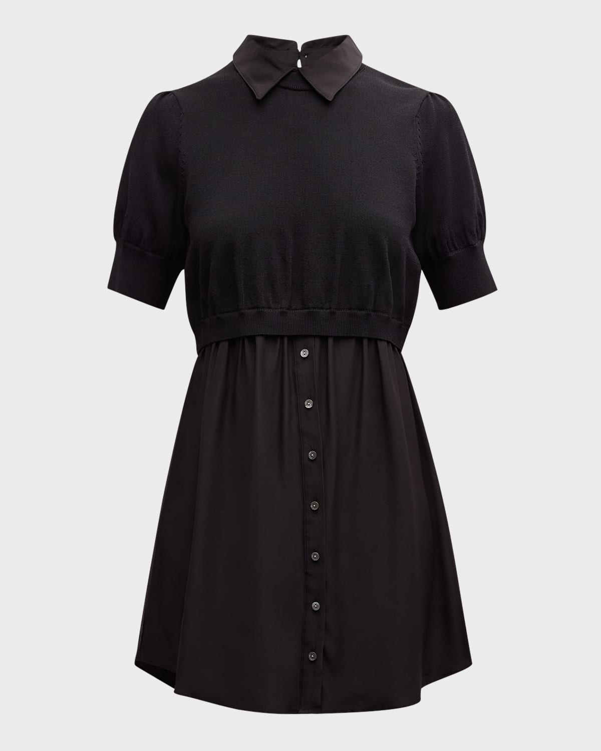 Black halo lorie bell sleeve dress best sale