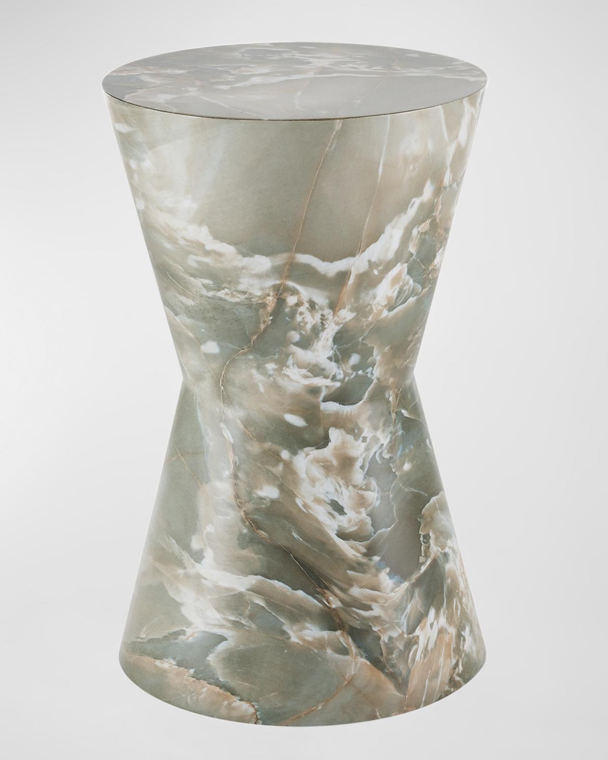 Costello Faux Marble Accent Table