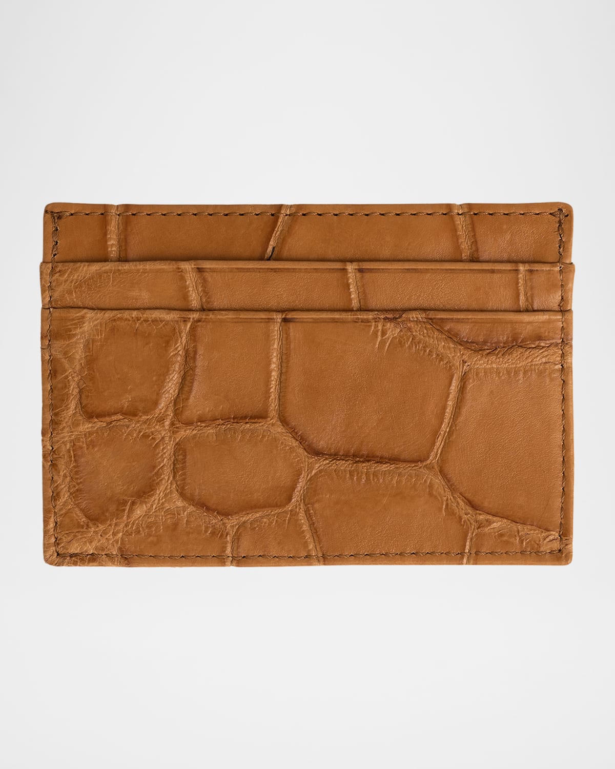 Abas Men 's Soft Alligator Leather Card Holder