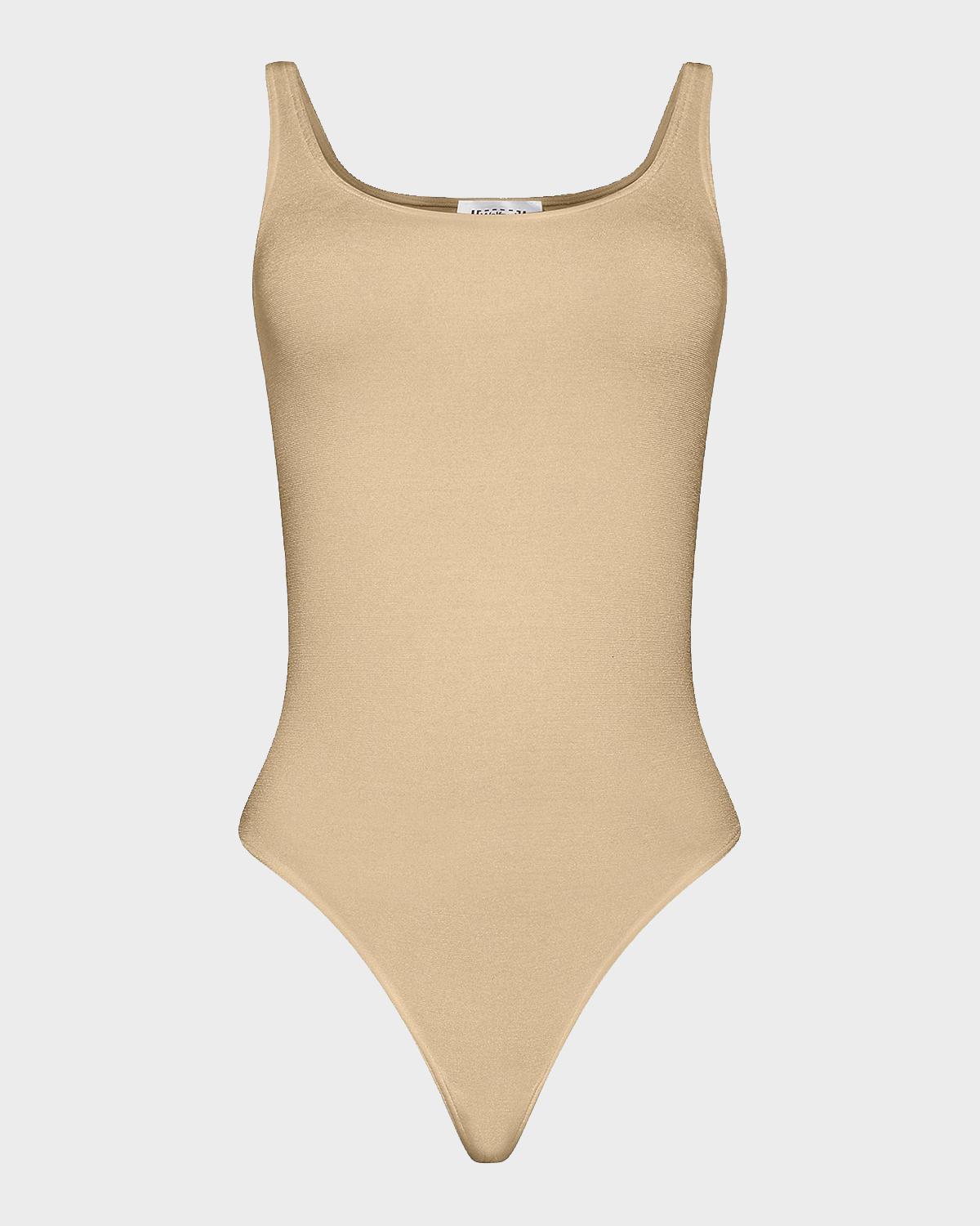 Wolford Jamaika Scoop-Neck Thong Bodysuit