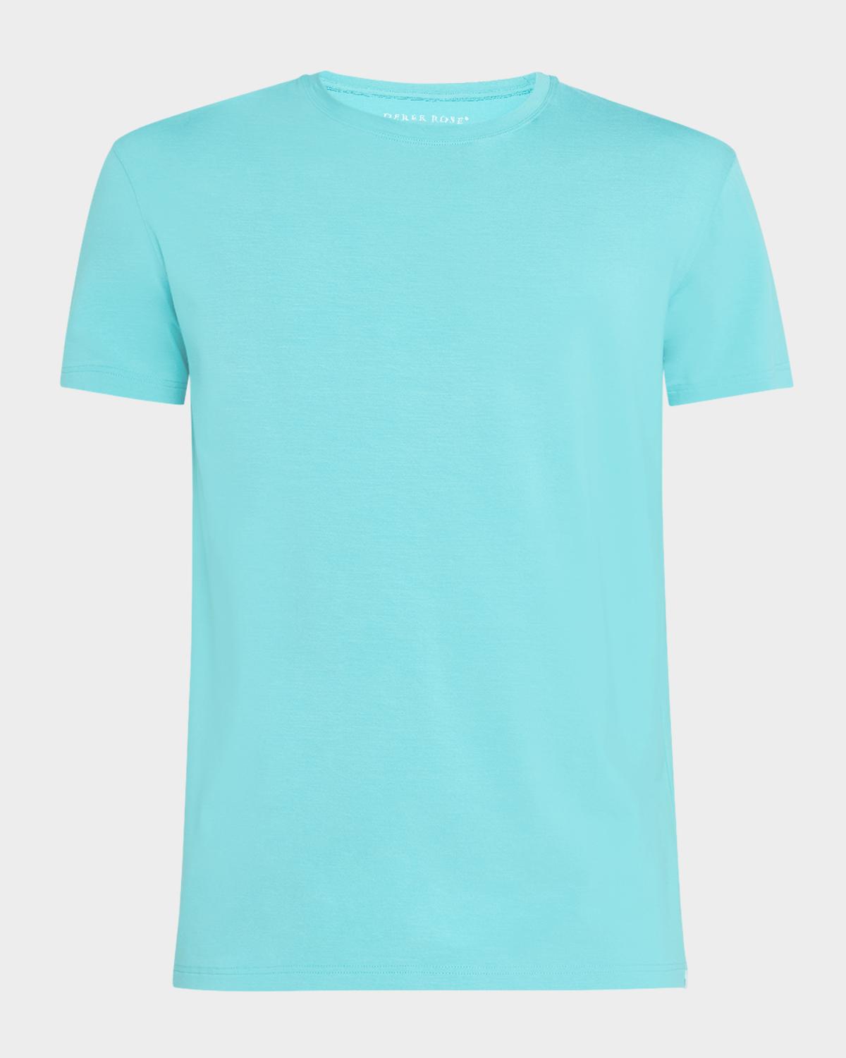 Derek Rose Men's Basel Crewneck T-Shirt