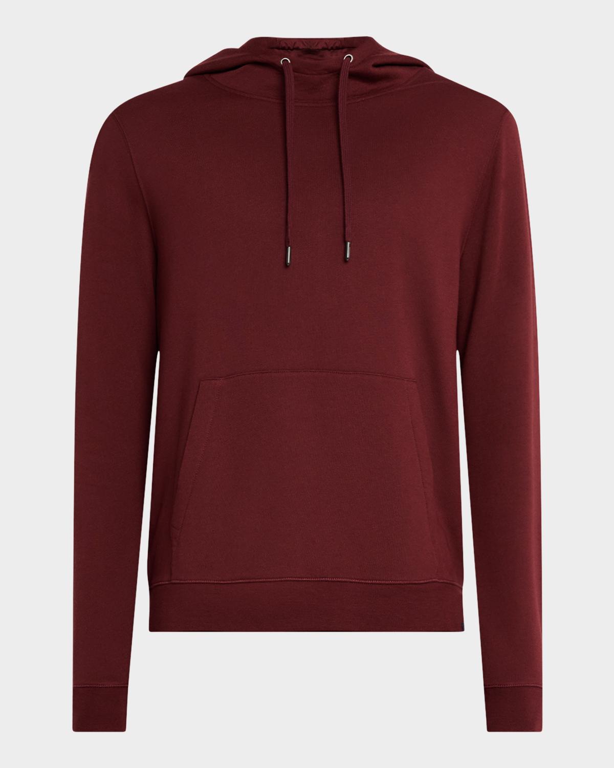 Derek Rose Men's Quinn Cotton and Modal Pullover Hoodie