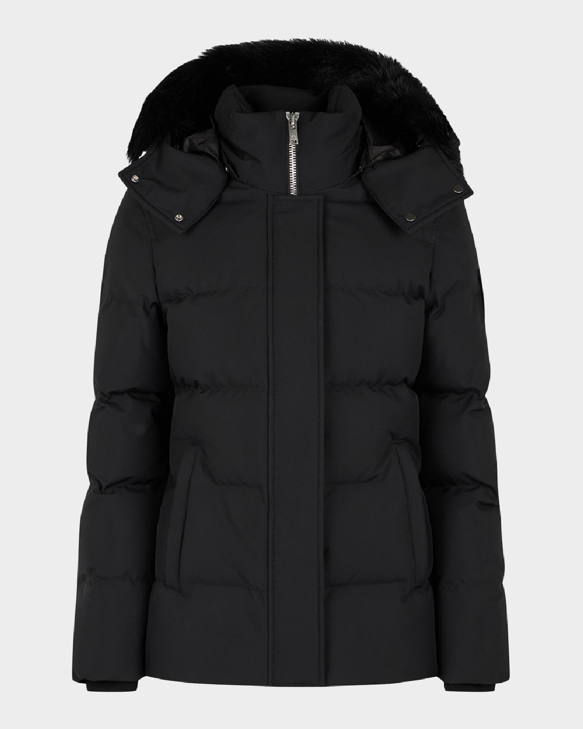 Moose Knuckles Cloud 3Q Shearling Puffer Jacket