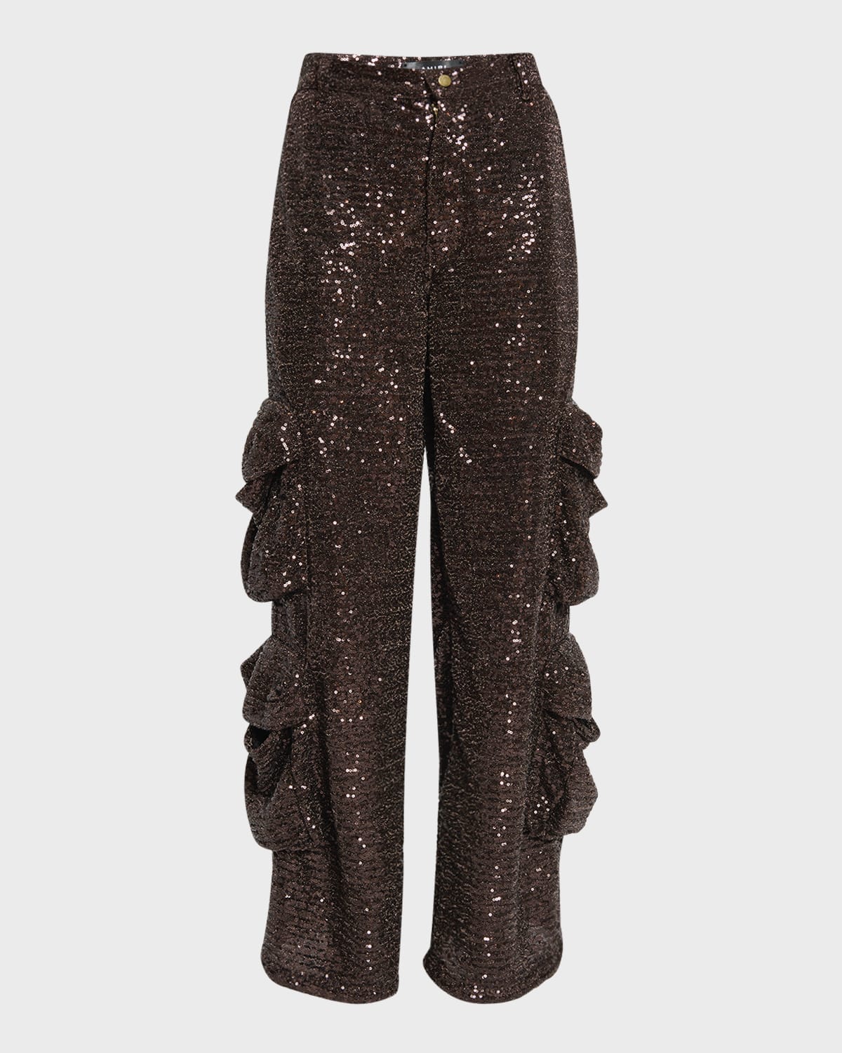 Amiri Sequined Baggy Cargo Pants