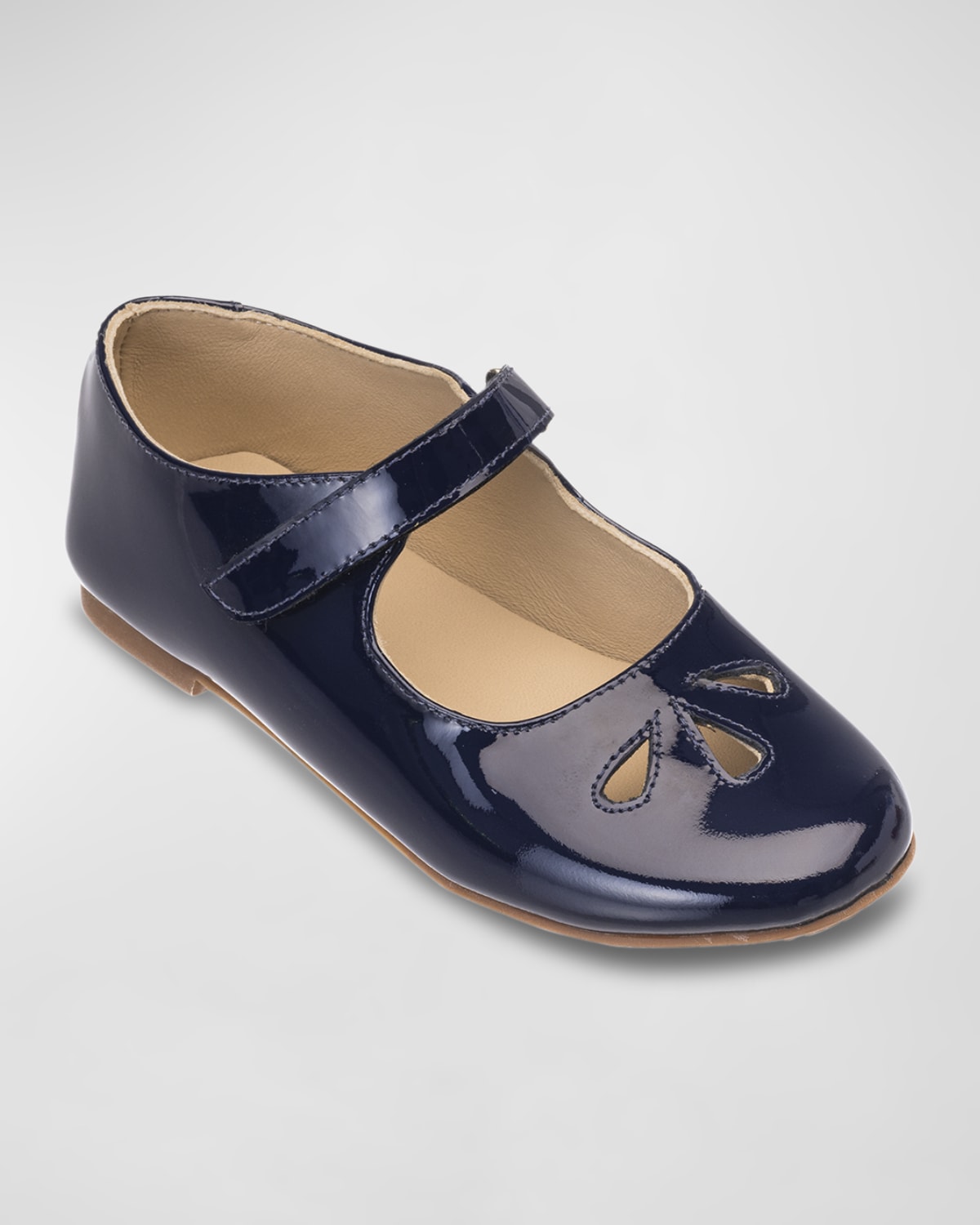 Elephantito Girl 's Rosie Mary Jane Leather Shoes