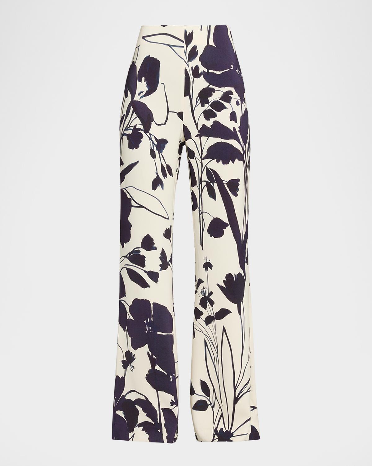 Cara Cara Pisa Printed Flare Pants