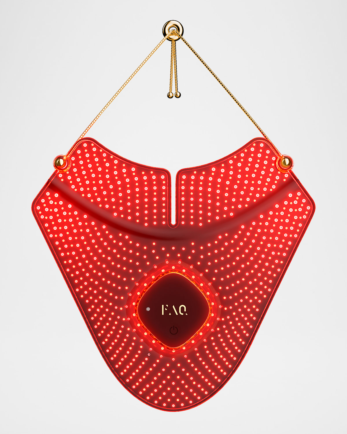 Foreo Faq 211 Silicone Led Neck & Dcollet Mask In Noclr