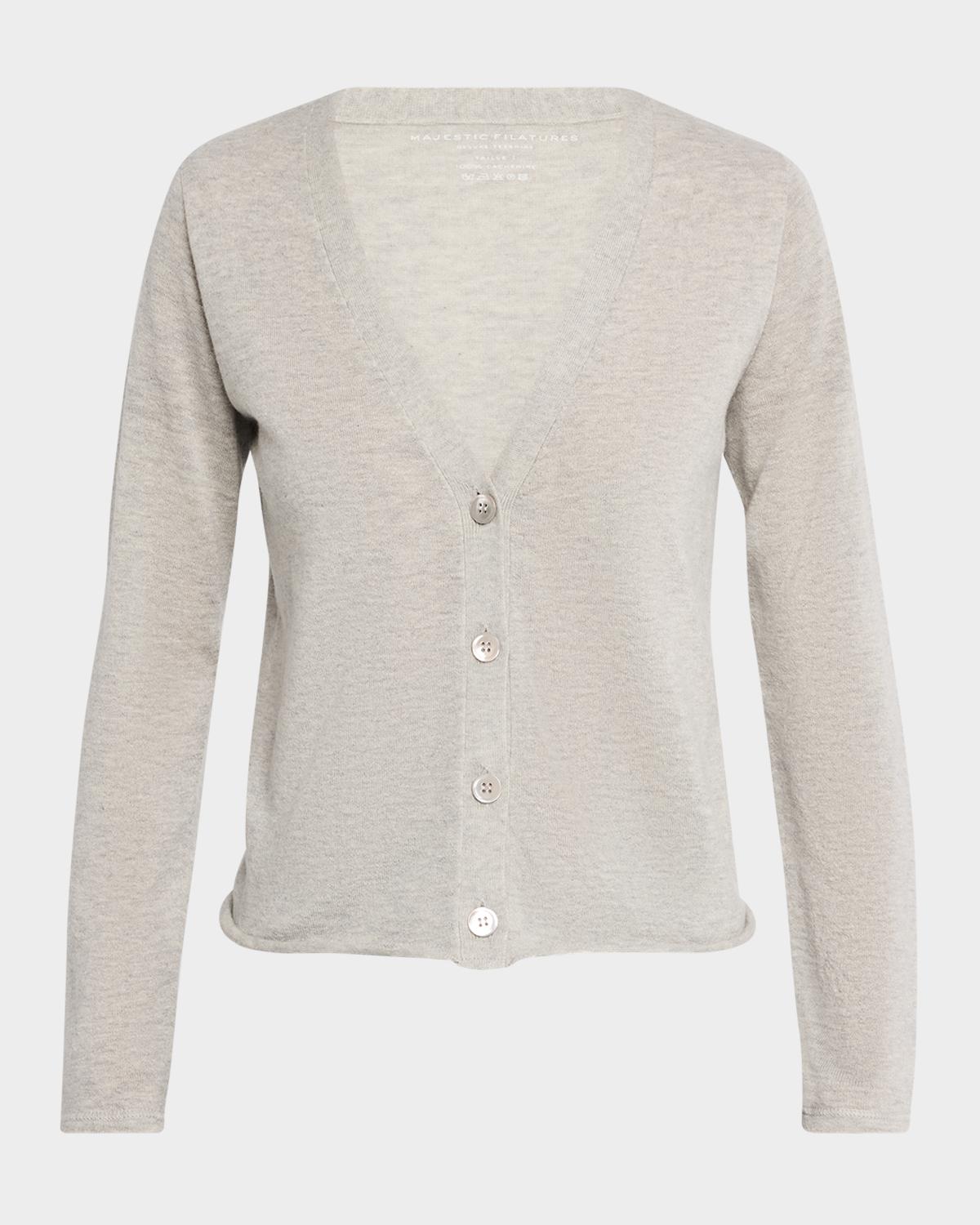 Majestic Filatures Machine Washable Cashmere Cardigan