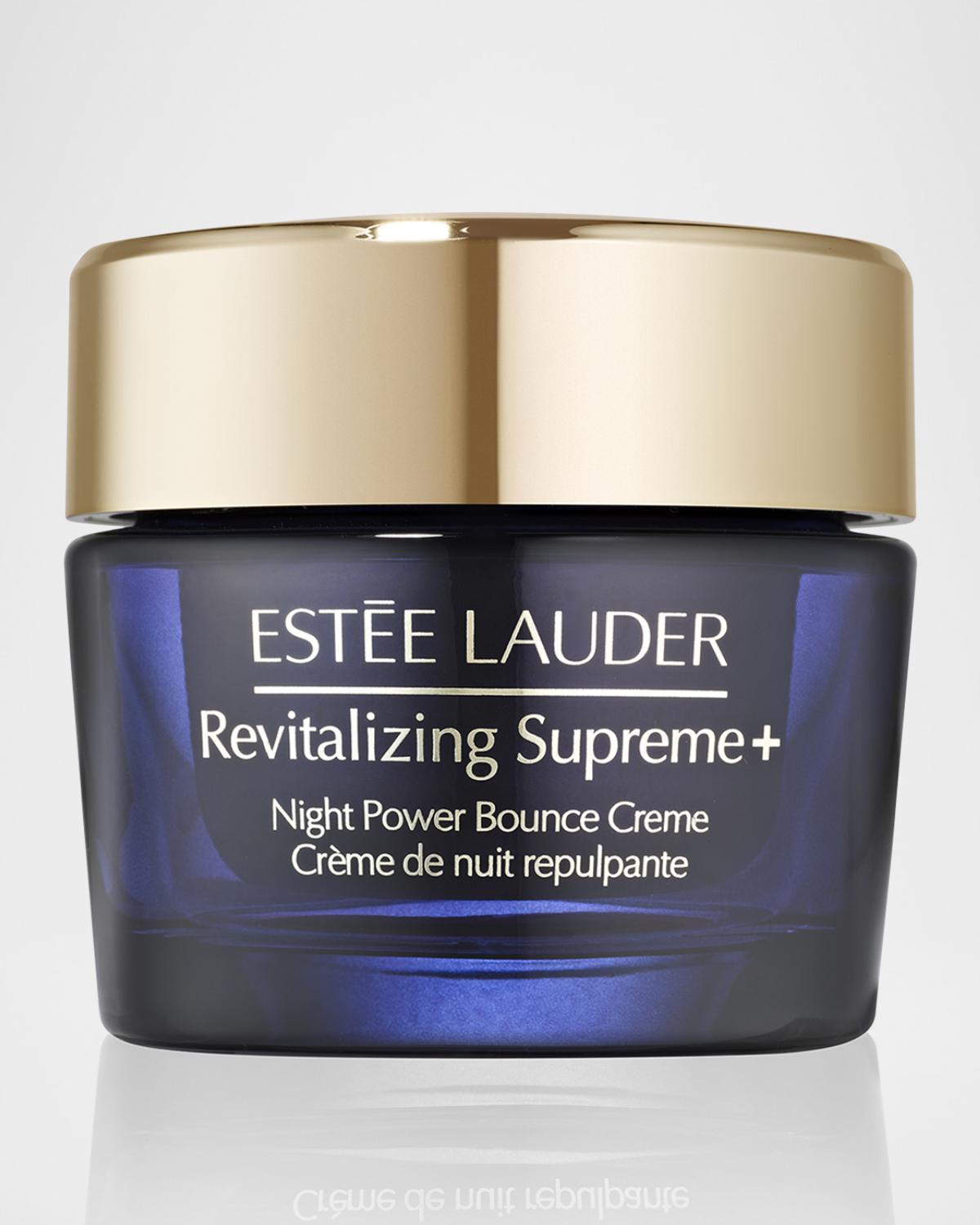 Revitalizing Supreme+ Night Power Bounce Cream Moisturizer with Peptides