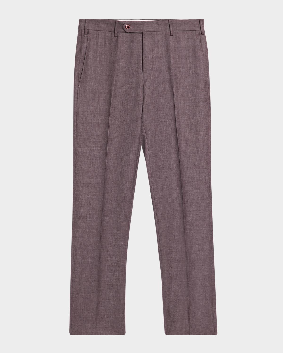 Zanella Men's Parker Sharkskin Trousers
