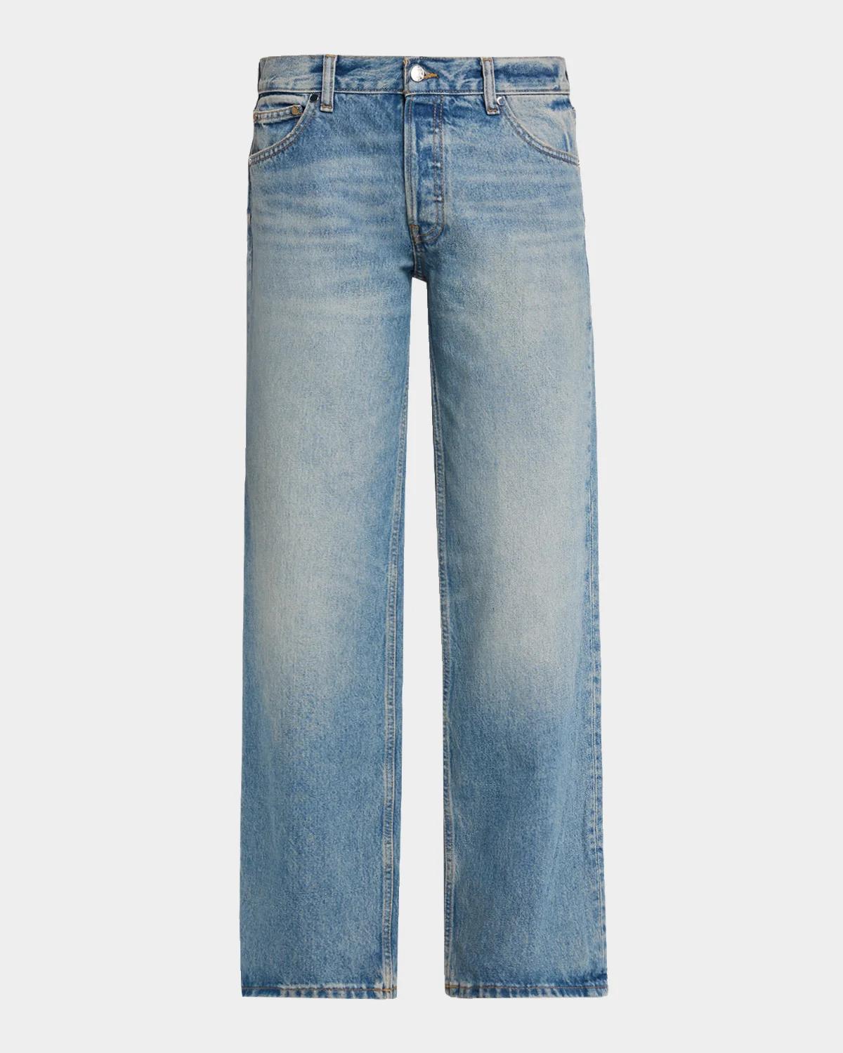 EB Denim Low-Rise Baggy Jeans