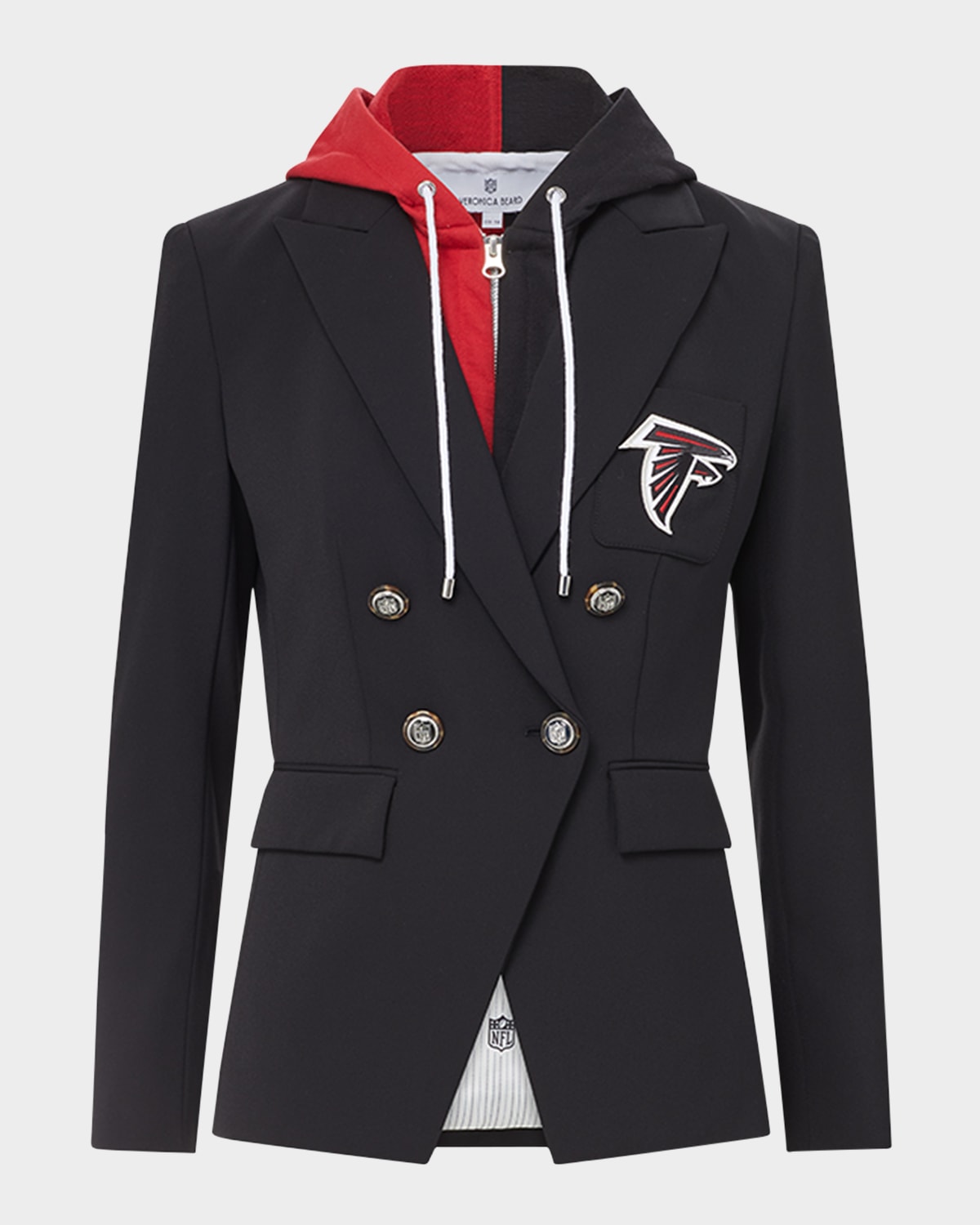 Veronica Beard Veronica Beard x NFL Dickey Jacket, Atlanta Falcons