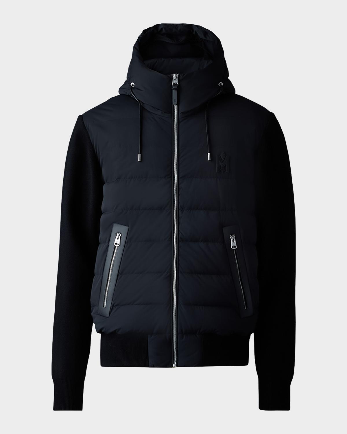 Mackage Men's Andrew Hybrid Down Knit Jacket