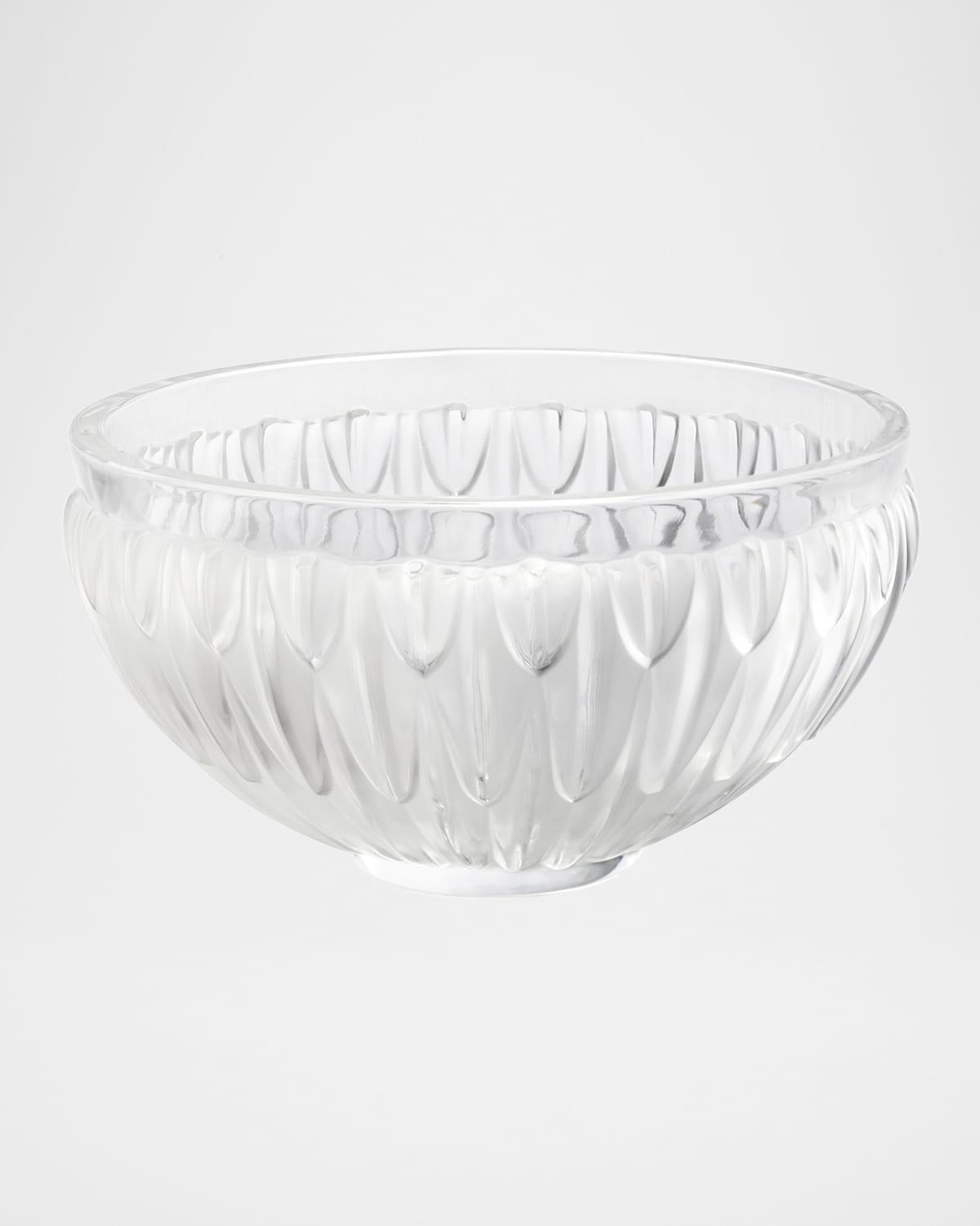 Lalique Plumes Clear Decor Bowl