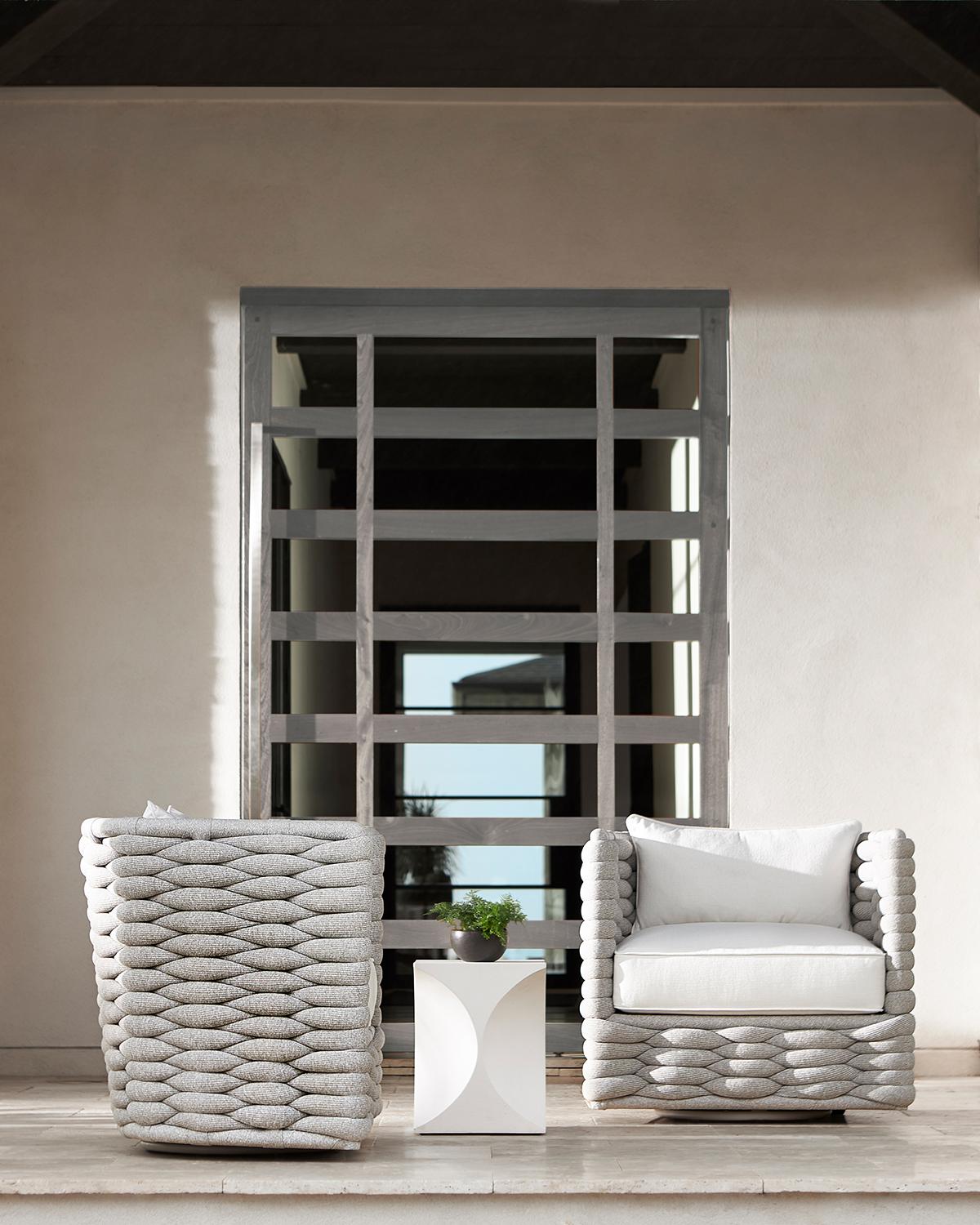 Bernhardt Exteriors Wailea Outdoor Swivel Chair