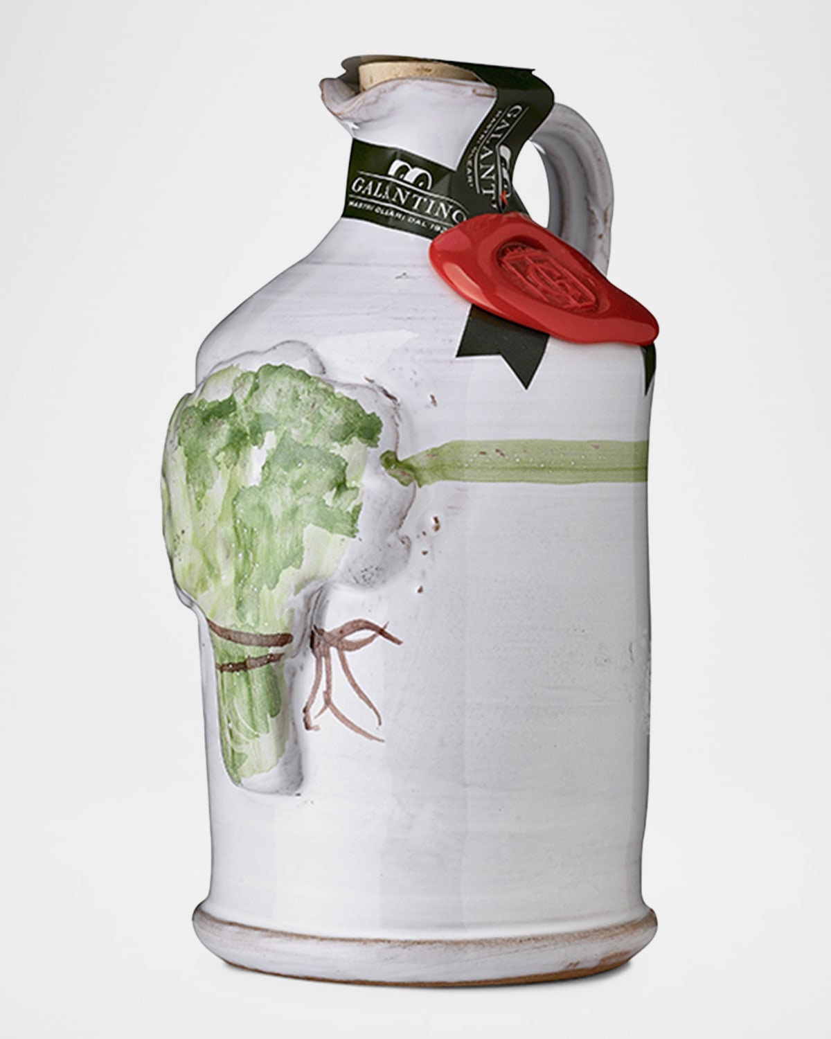 Frantoio Galantino Ceramic Basil Extra Virgin Olive Oil, 250mL