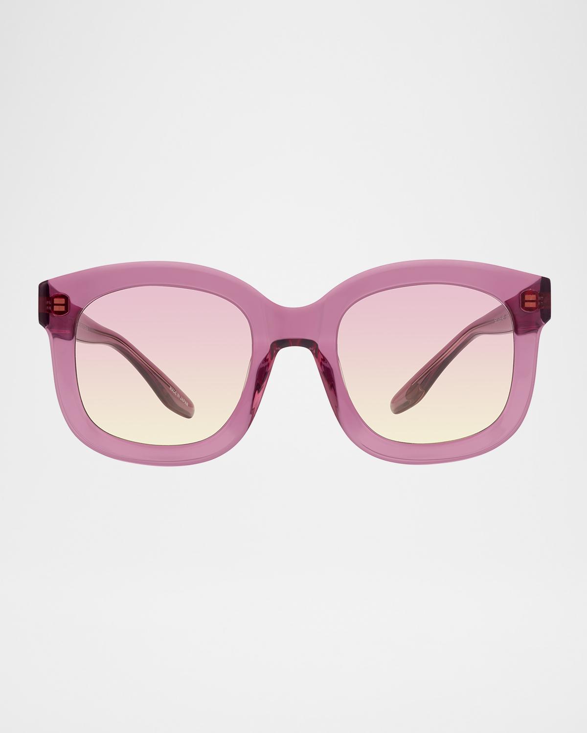 Barton Perreira Quannah Acetate Square Sunglasses
