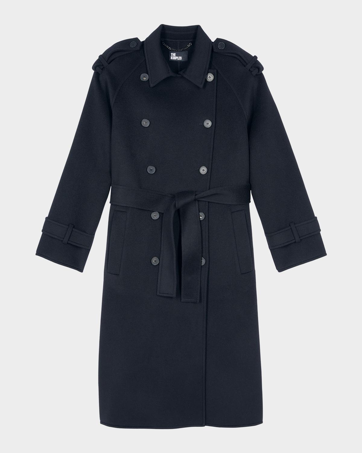 The Kooples Belted Trench Coat