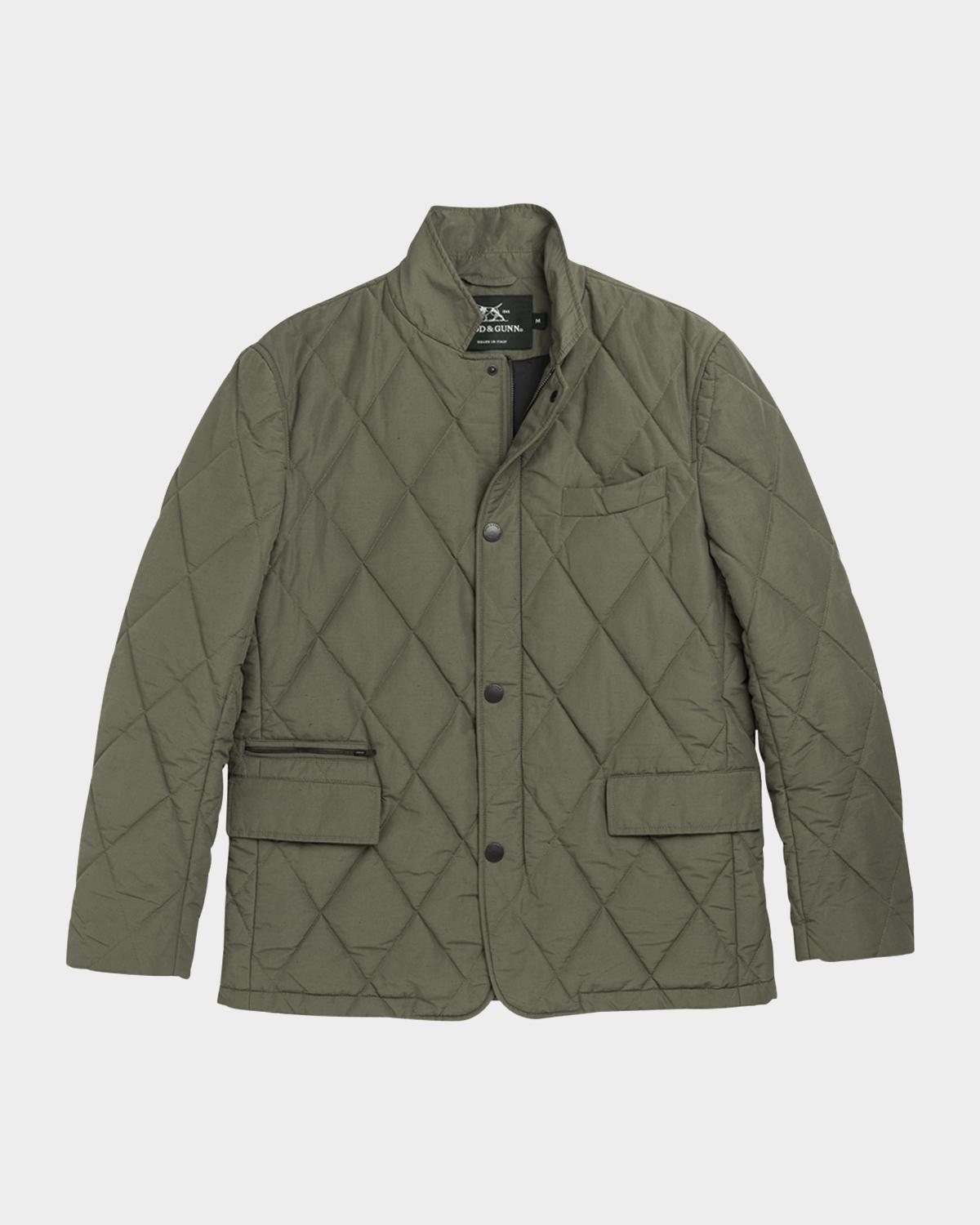 Rodd & Gunn Men's Elsthorpe Quilted Canvas Jacket
