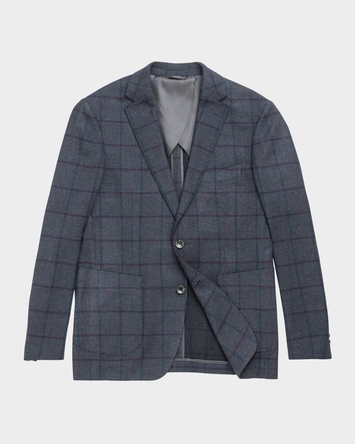 Rodd & Gunn Men's Campbell Point Check Hopsack Wool Jacket