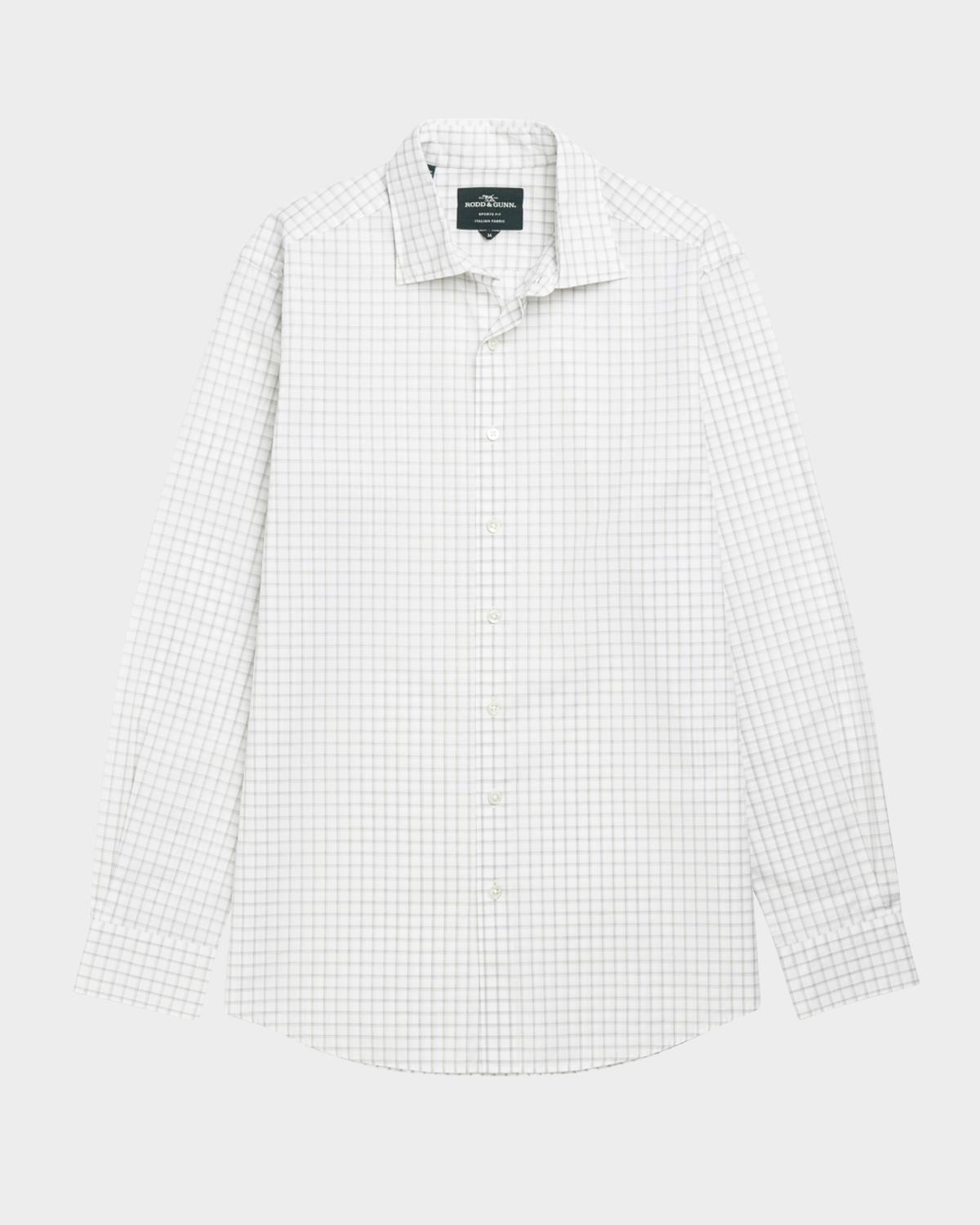 Rodd & Gunn Men's Three Streams Poplin Check Sport Shirt