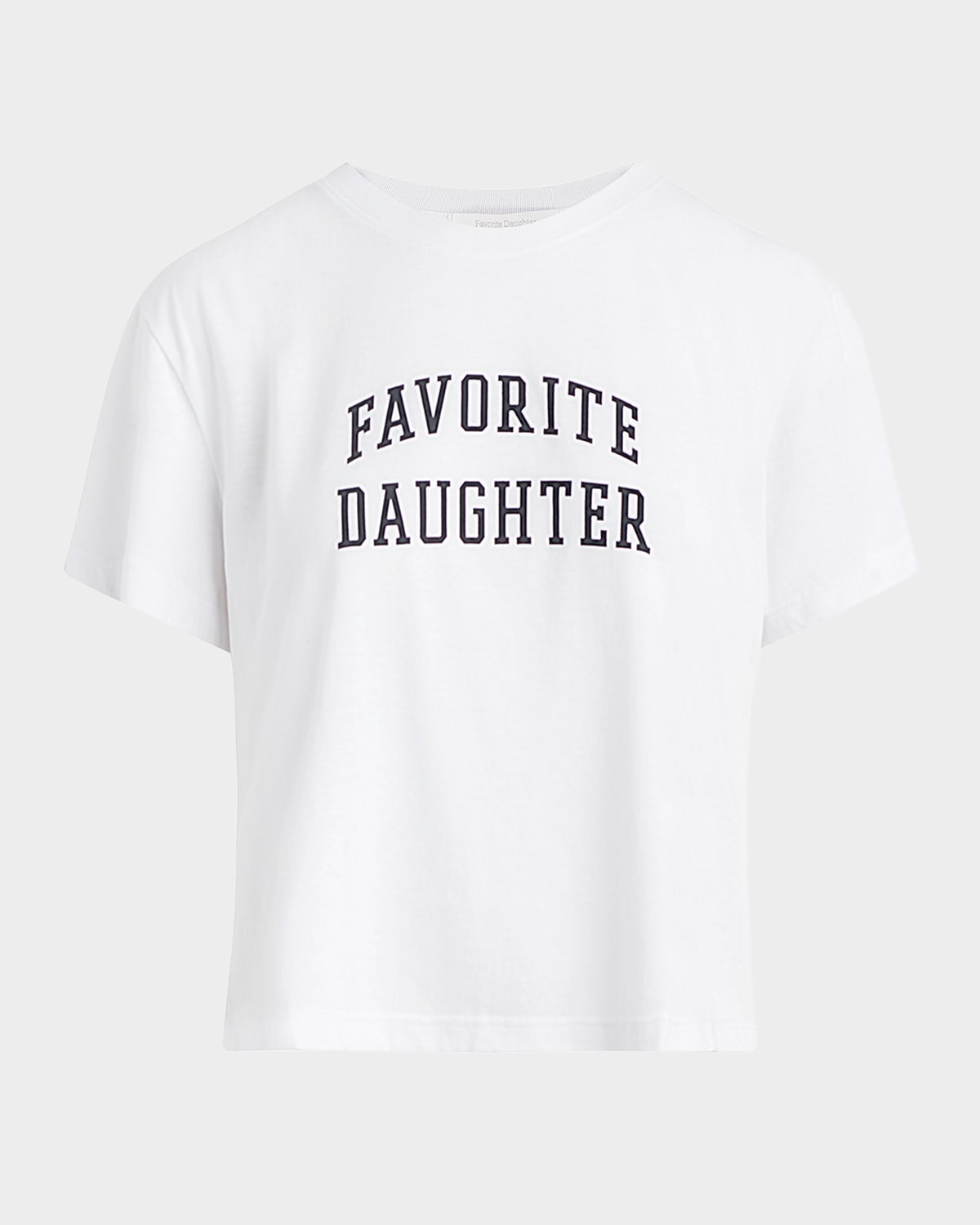 Favorite Daughter Cropped Collegiate T-Shirt