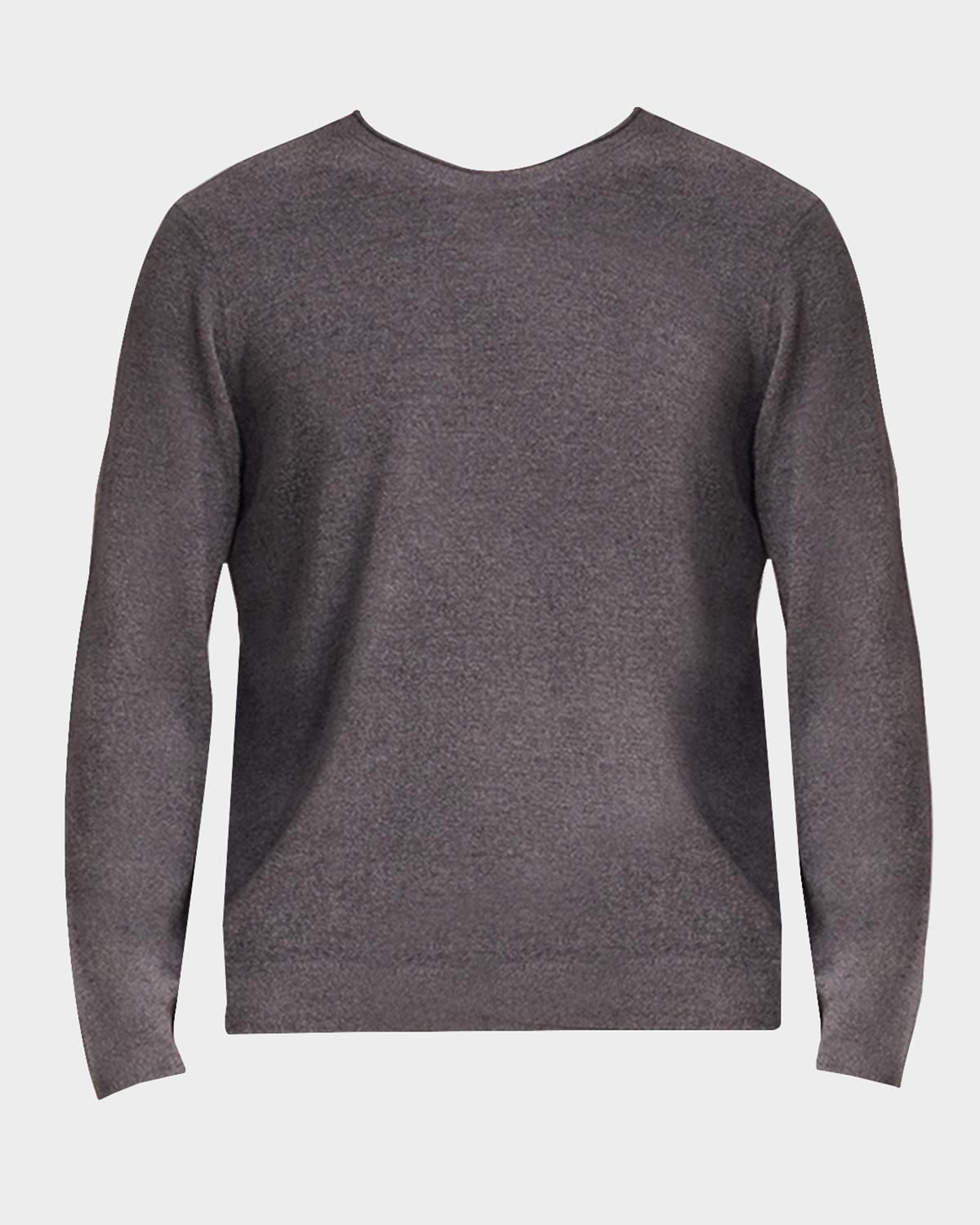 Barefoot Dreams Men's CozyChic Ultra Lite Roll Neck Crewneck Sweater